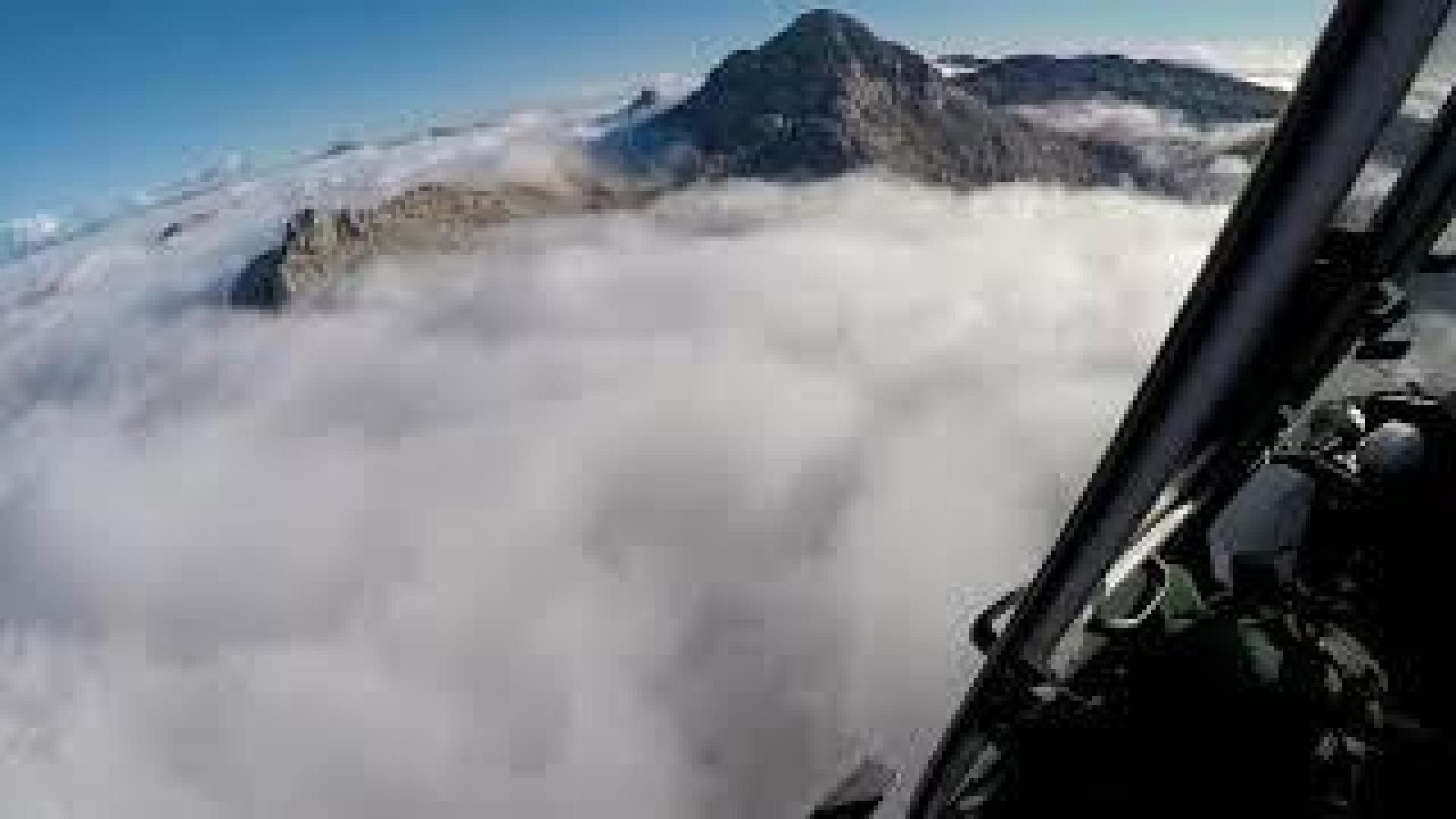 Rescatada una montañera en Larra en una operación de "alto riesgo"