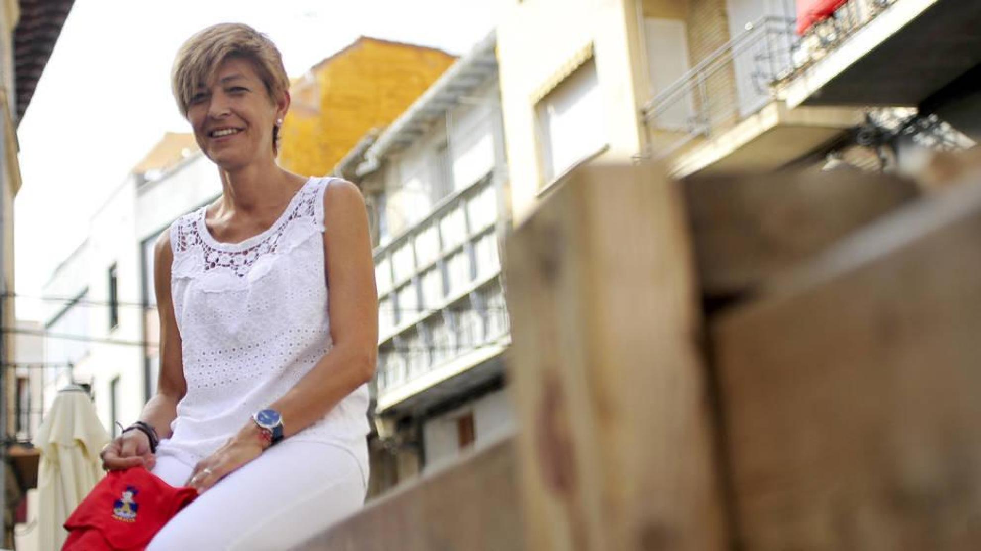 “Es un honor, como peraltesa que soy, poder tirar el cohete de tu pueblo”