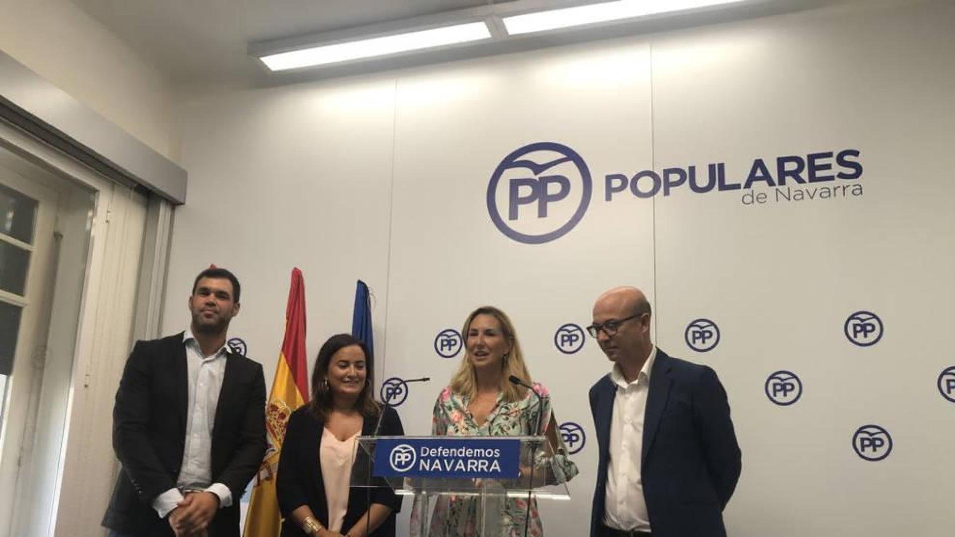 El PPN pide la dimisión de Barkos y la unión de los partidos "constitucionalistas"