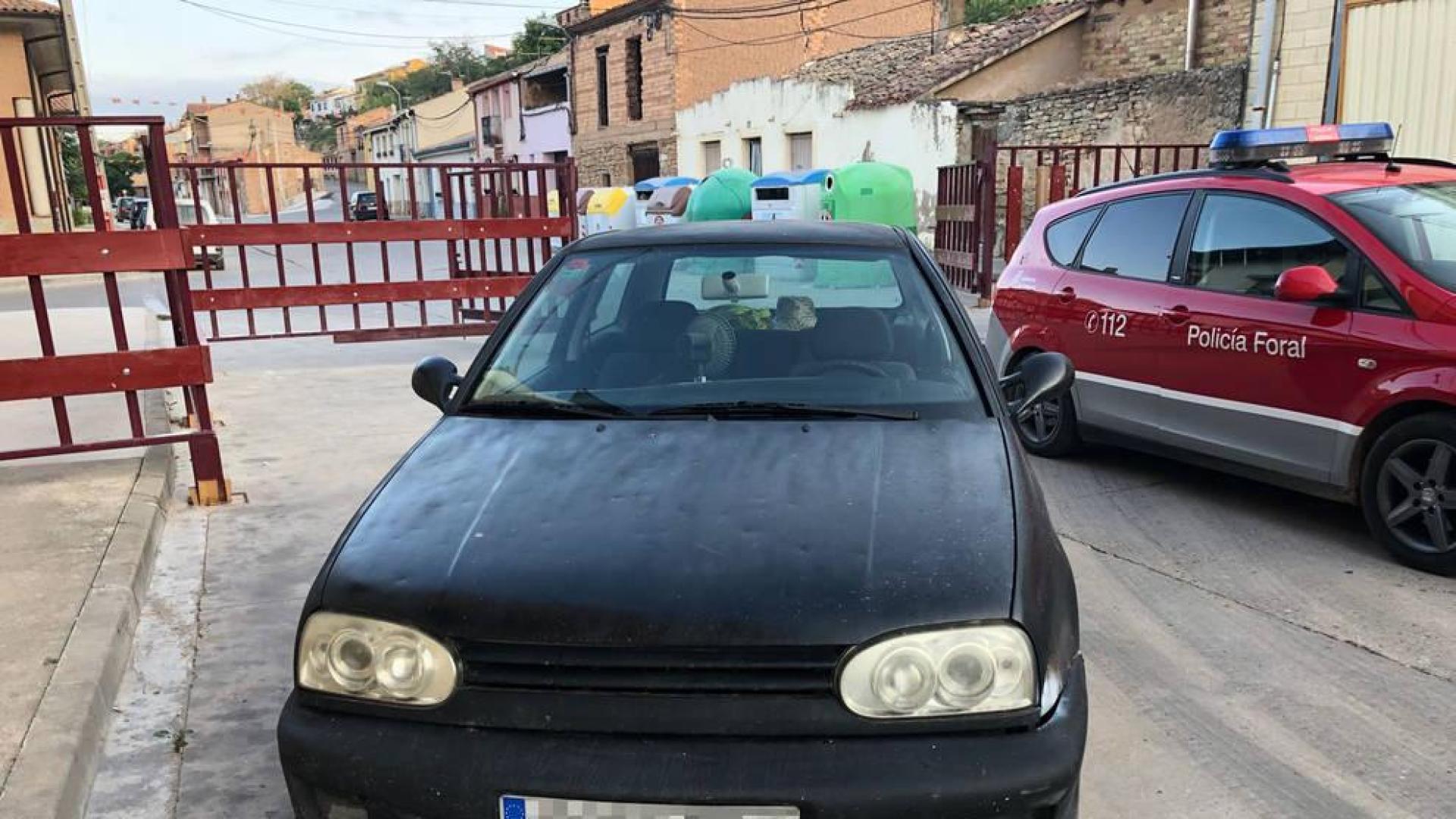 Se da a la fuga en Mendavia para evitar una prueba de droga