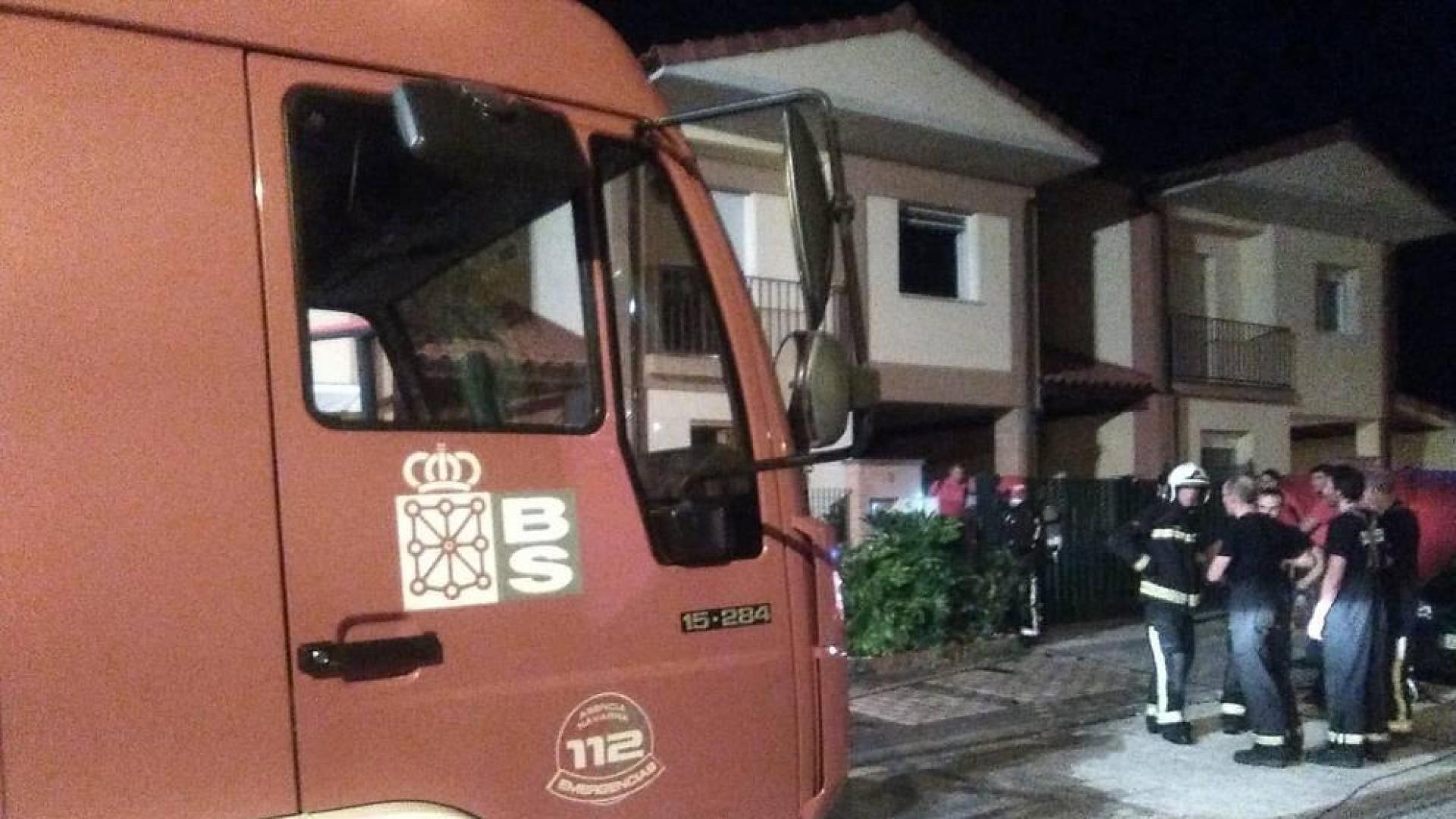 Un incendio causa importantes daños en una vivienda de Olloki