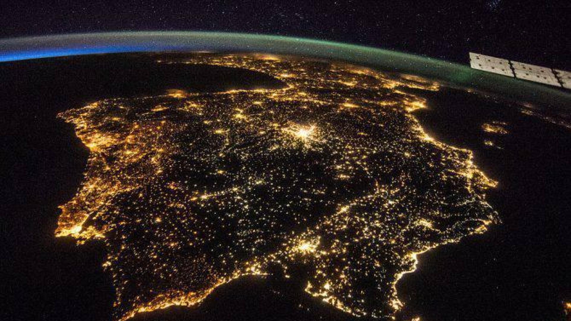 España está entre los primeros países con mayor contaminación lumínica