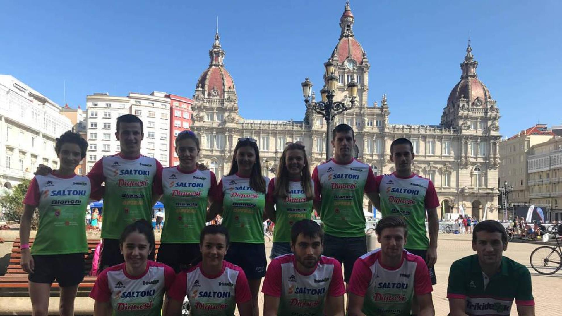 El equipo femenino de Saltoki logra cinco medallas en el Campeonato de España