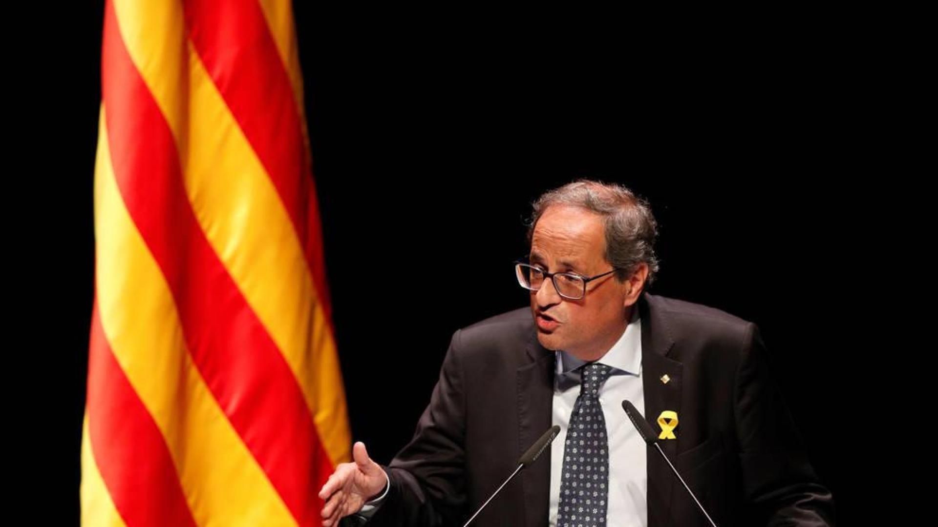 Torra ofrece "mano abierta" al Estado para negociar una solución "bilateral"