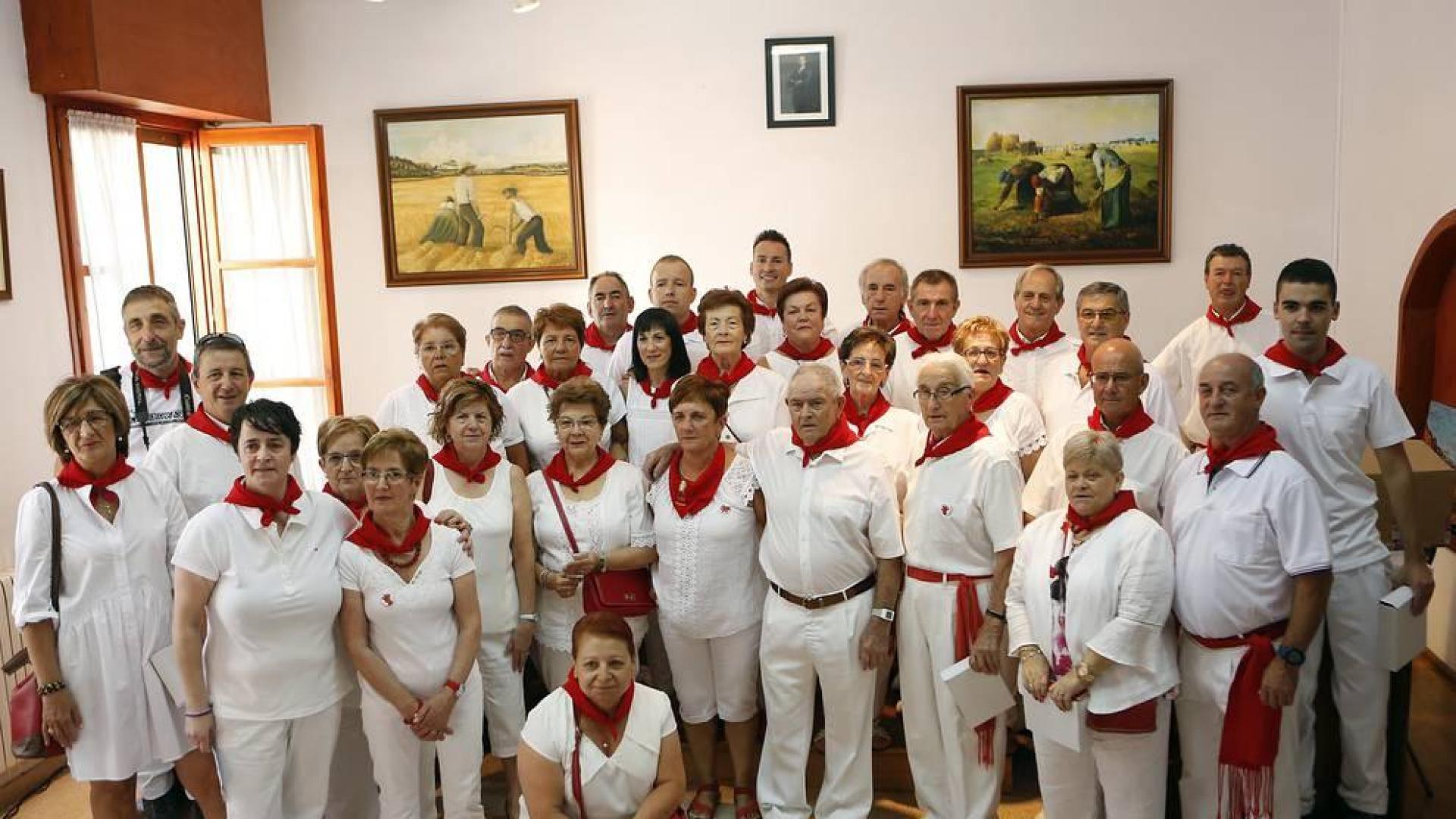 Fotos del cohete de las fiestas de Cáseda 2018