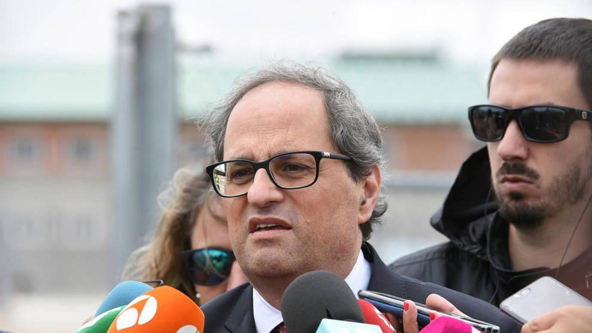Torra insta a Sánchez a negociar con urgencia de "gobierno a gobierno"