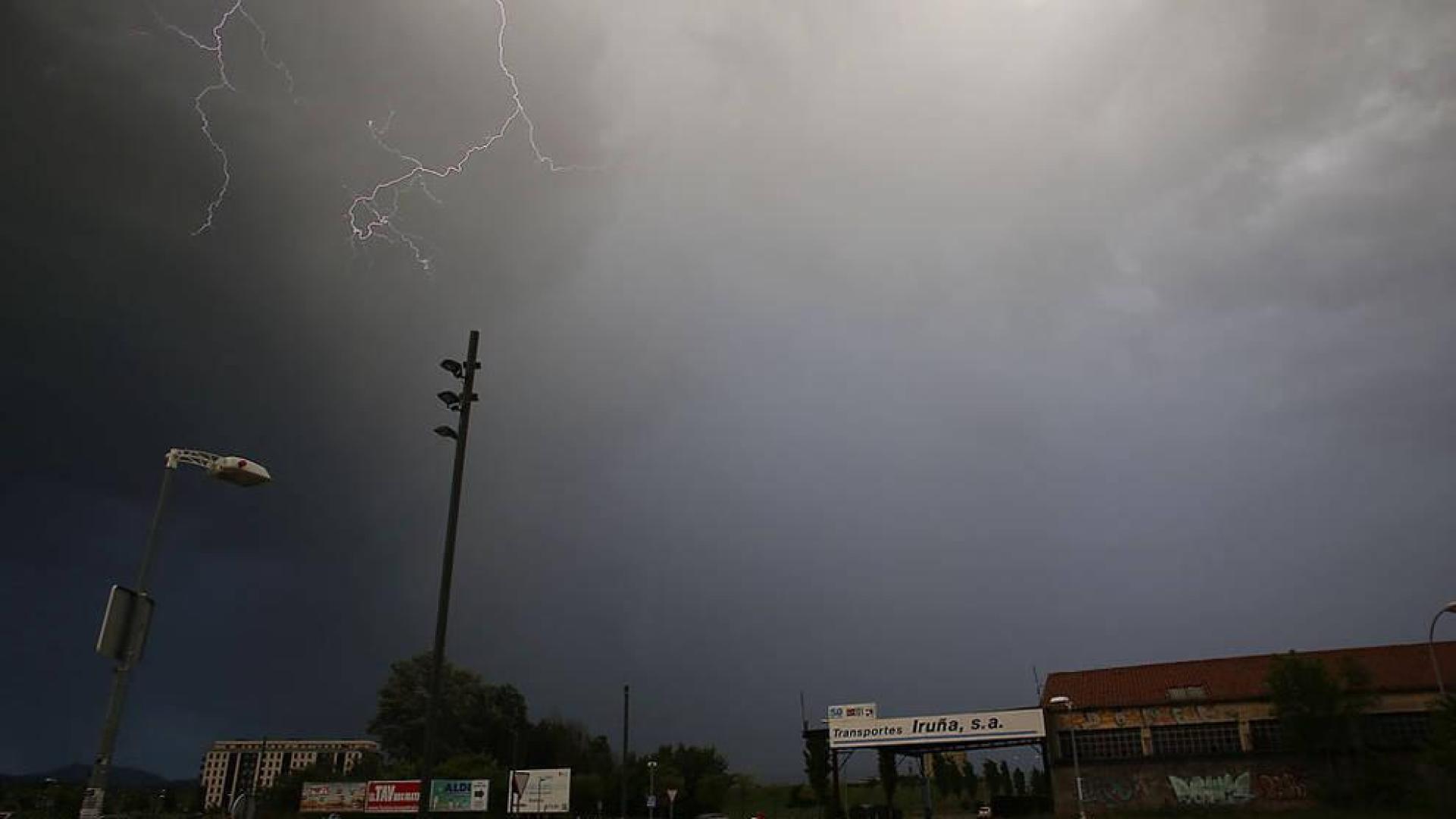 Activada la alerta en Navarra por trombas de agua que pueden dejar 30 litros en una hora