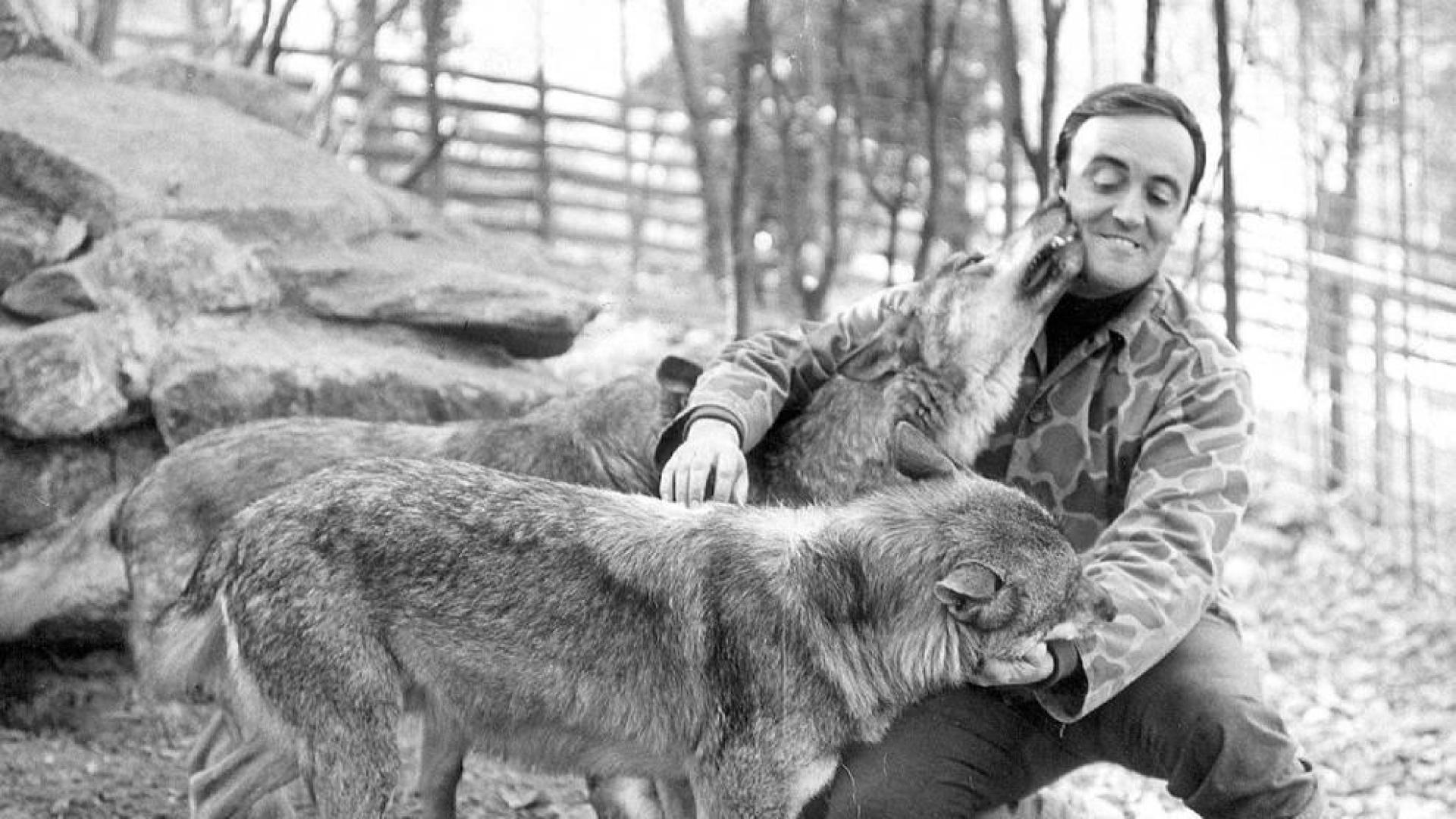 Un encuentro con un lobo marcó la trayectoria de Félix Rodríguez de la Fuente