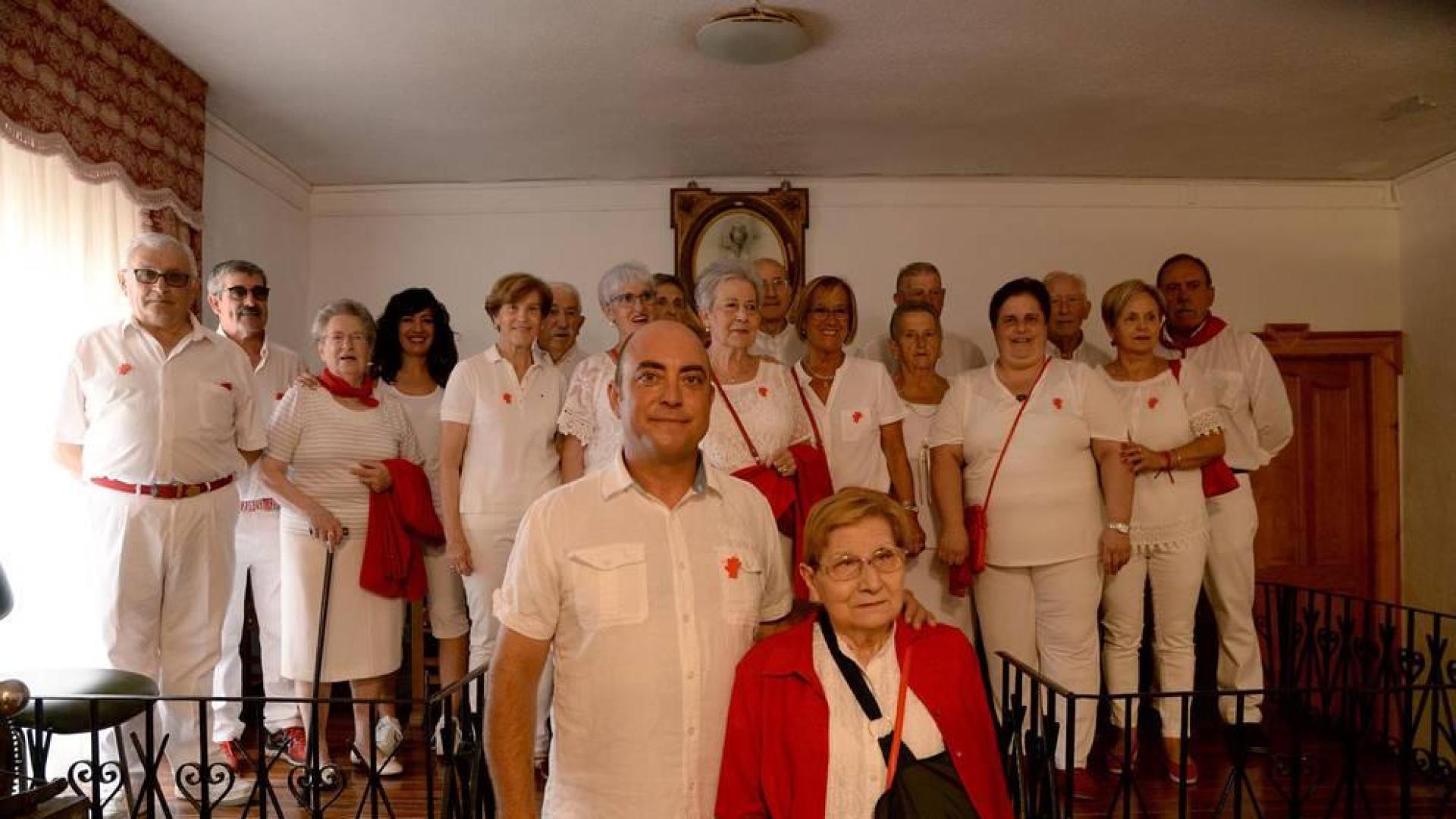 Fotos del cohete de las fiestas de Ujué 2018