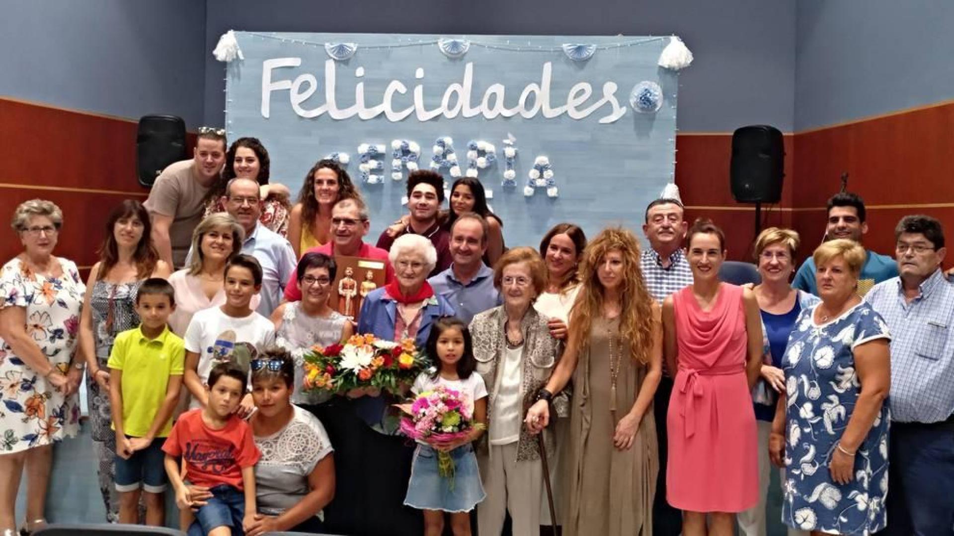 Serapia Ugalde Uriz y la felicidad a los 105 años