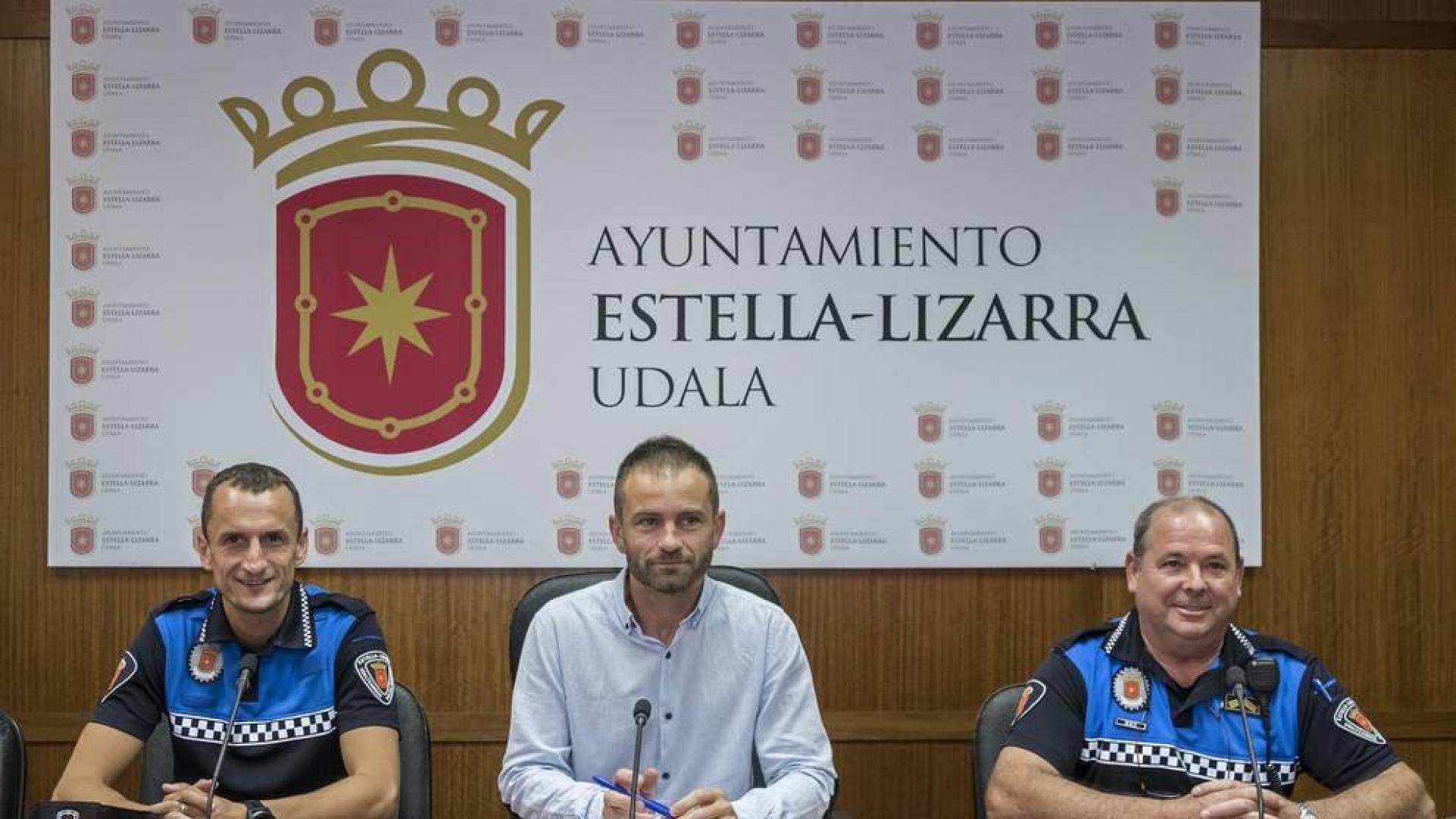 Pablo San Martín asume la jefatura de la Policía Municipal de Estella