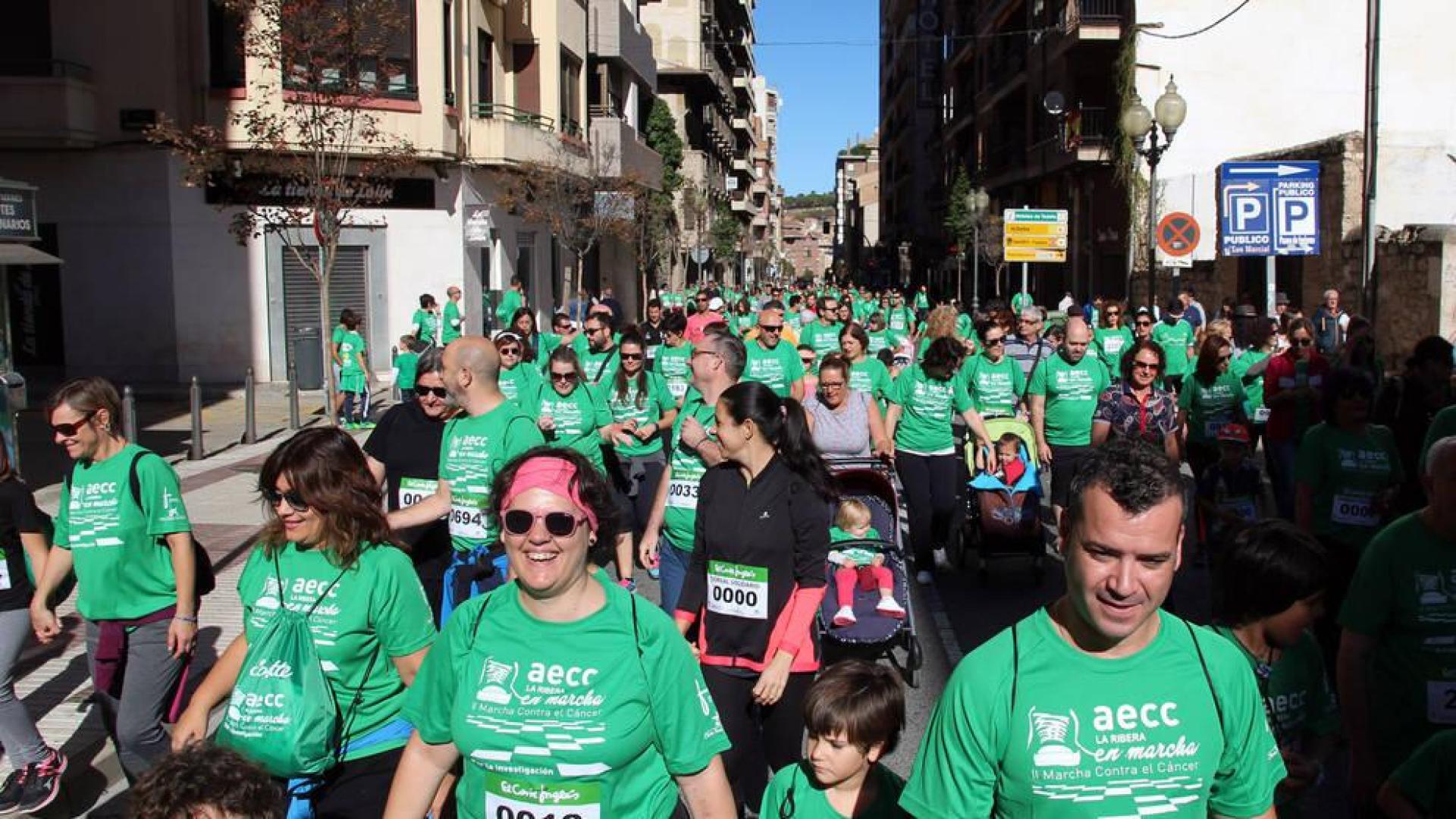 La III Marcha Contra el Cáncer espera reunir a 4.000 personas en Tudela