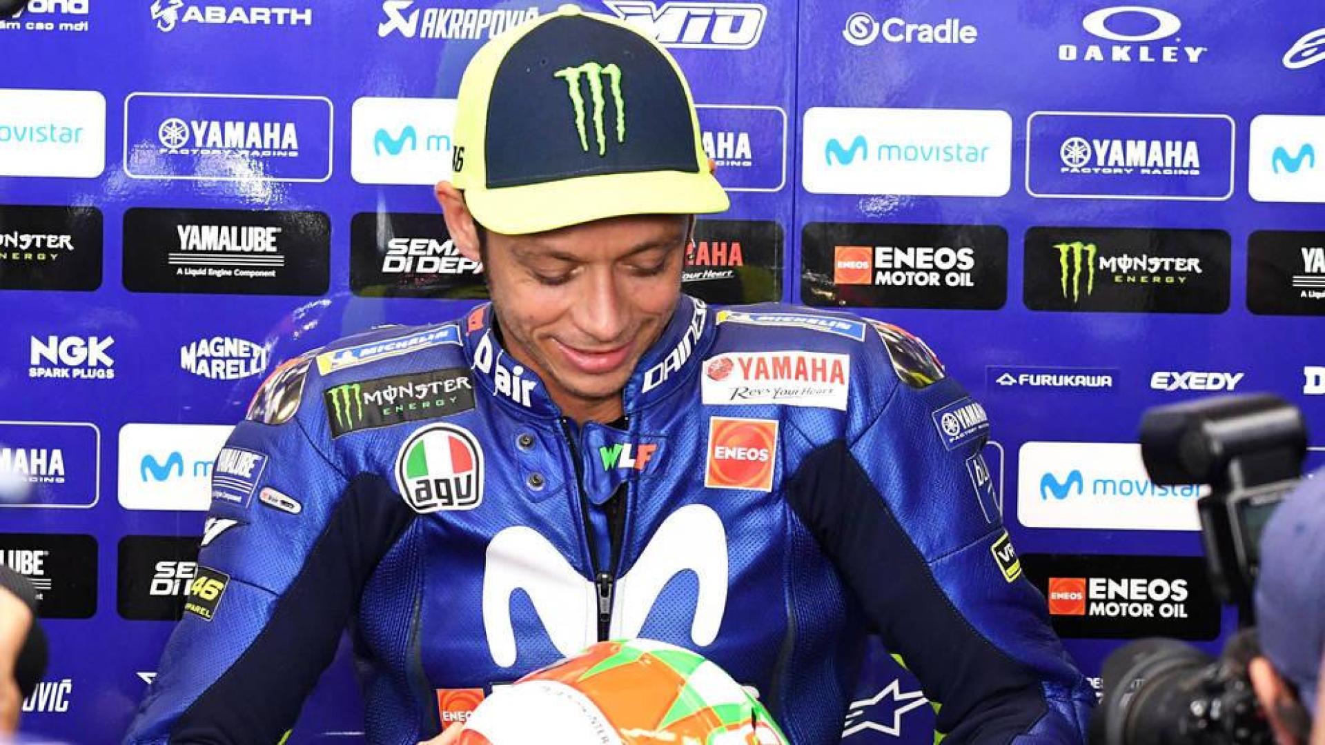Rossi, 'pole' dos años después