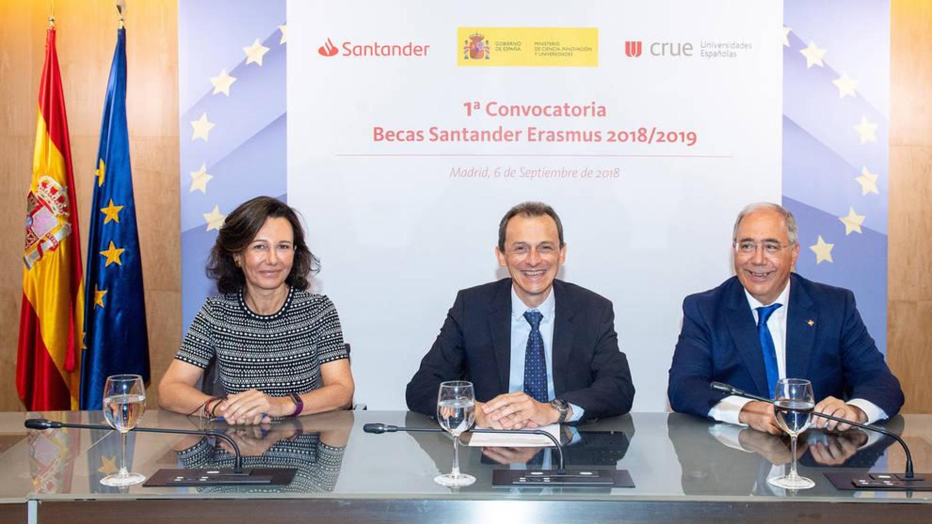 Se pone en marcha el programa Becas Santander Erasmus