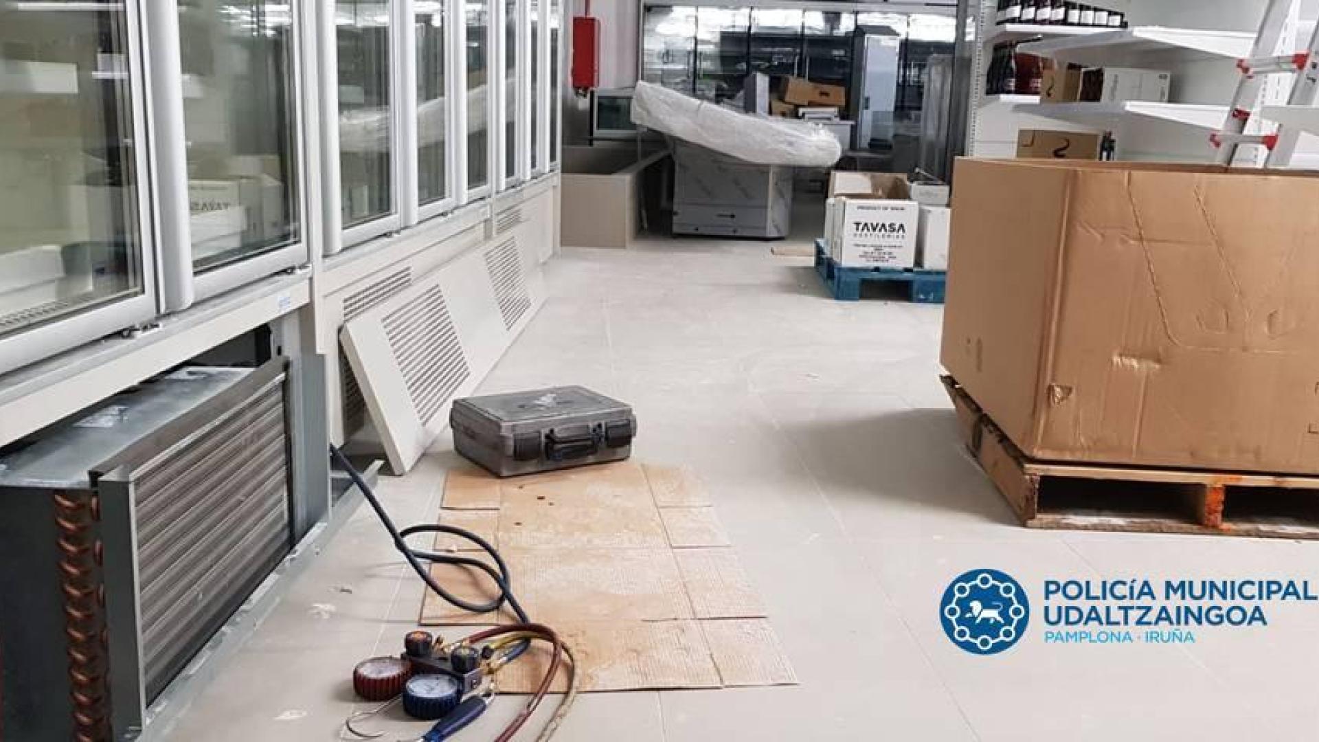 Heridos dos hombres de 51 y 55 años en sendos accidentes laborales en Pamplona