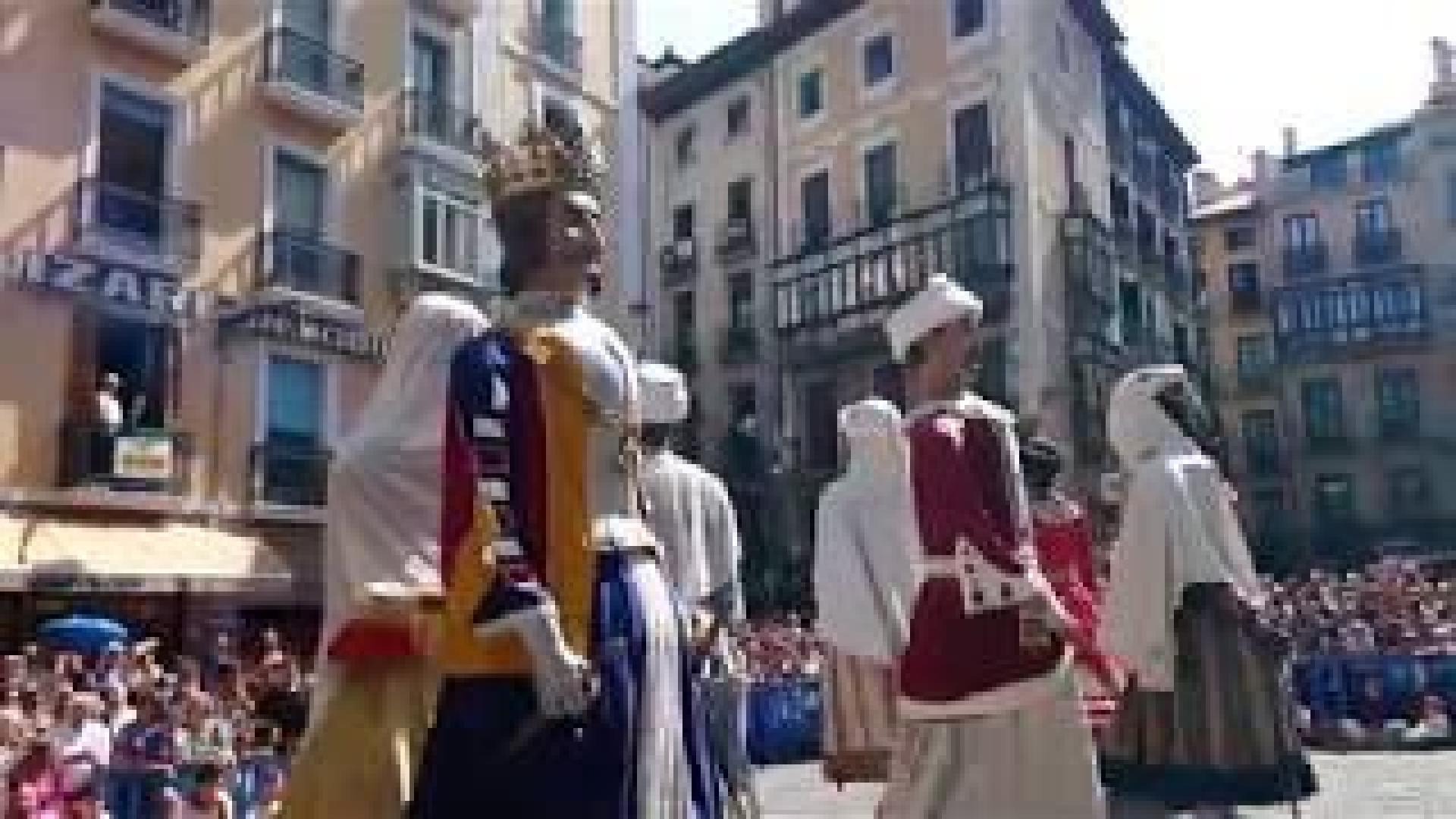 Baile de los gigantes por el Privilegio de la Unión