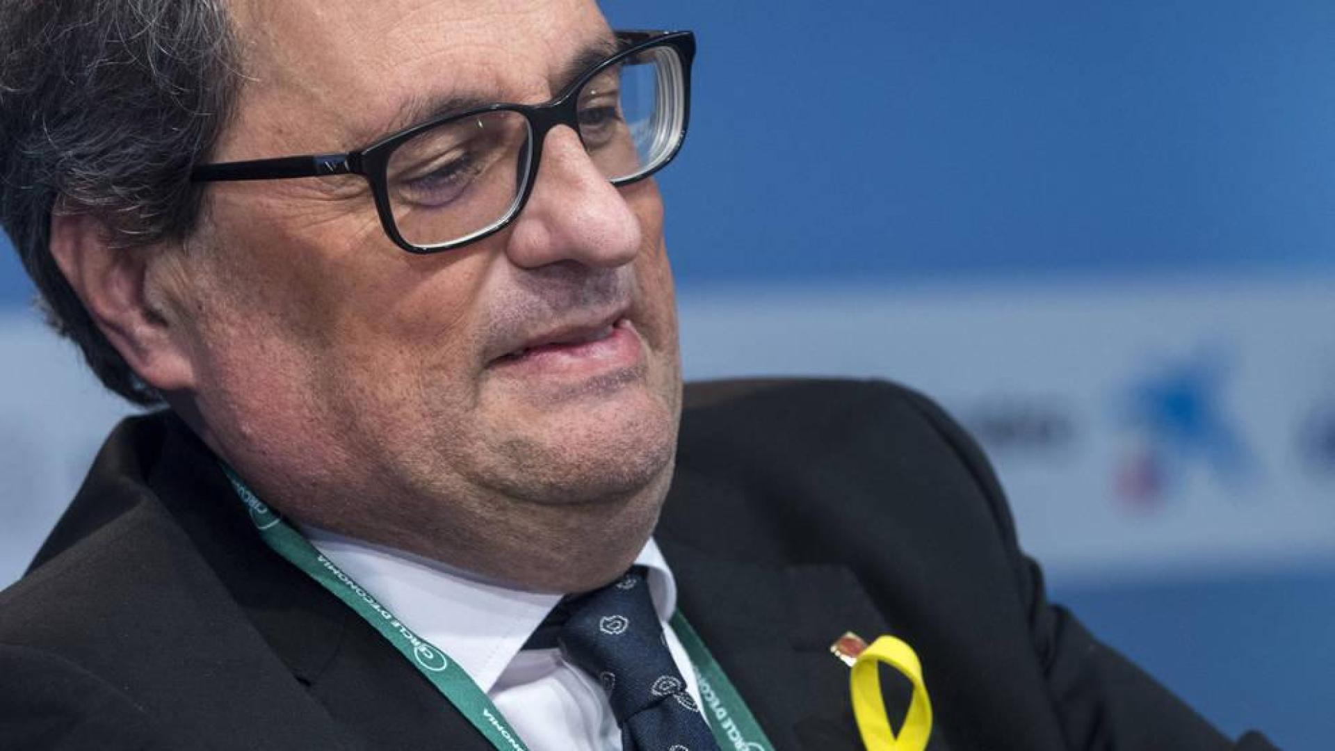 Torra se querella por "prevaricación" contra Rajoy y Sáenz de Santamaría