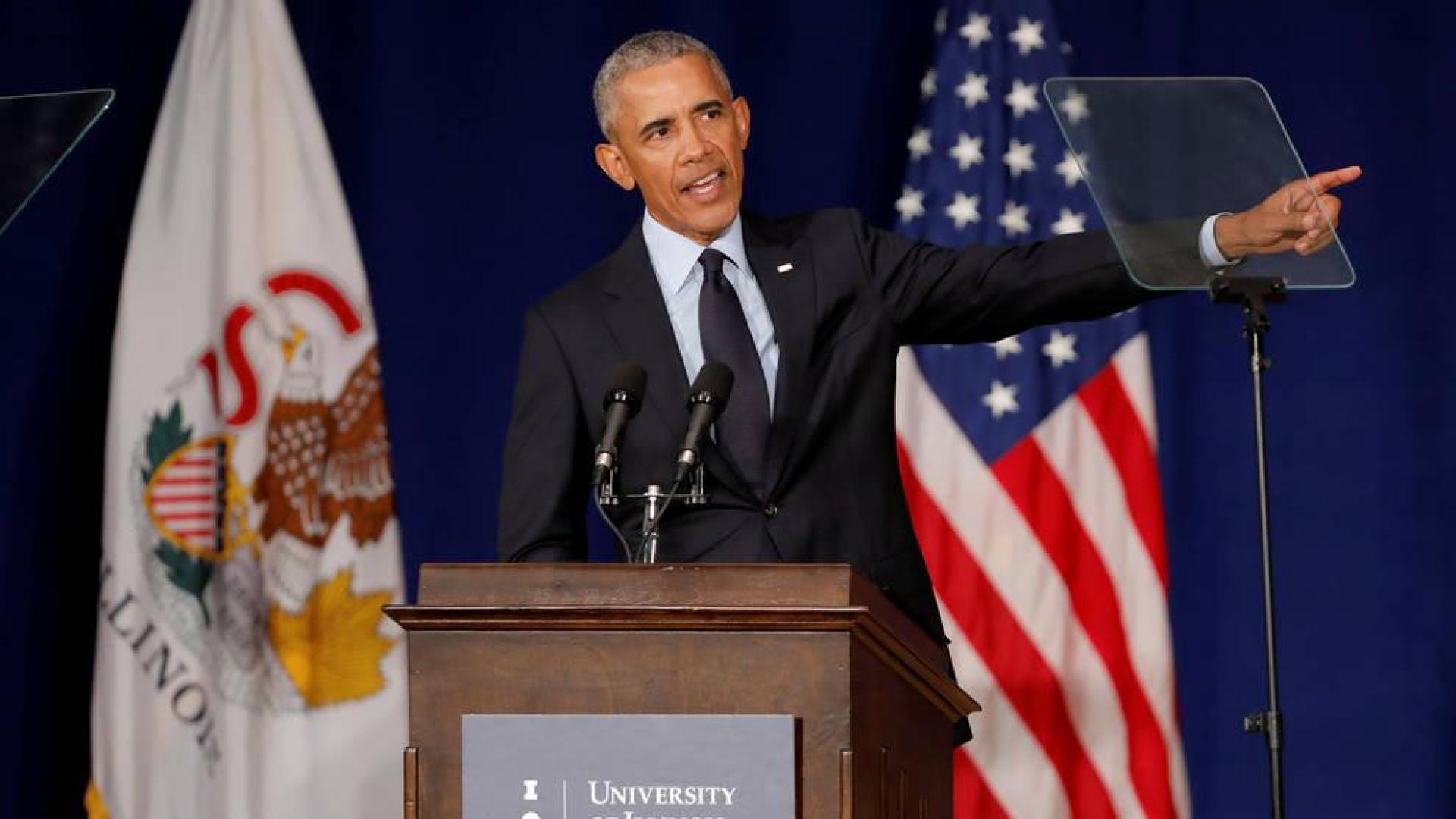 Obama pide el voto para los demócratas para controlar a Trump