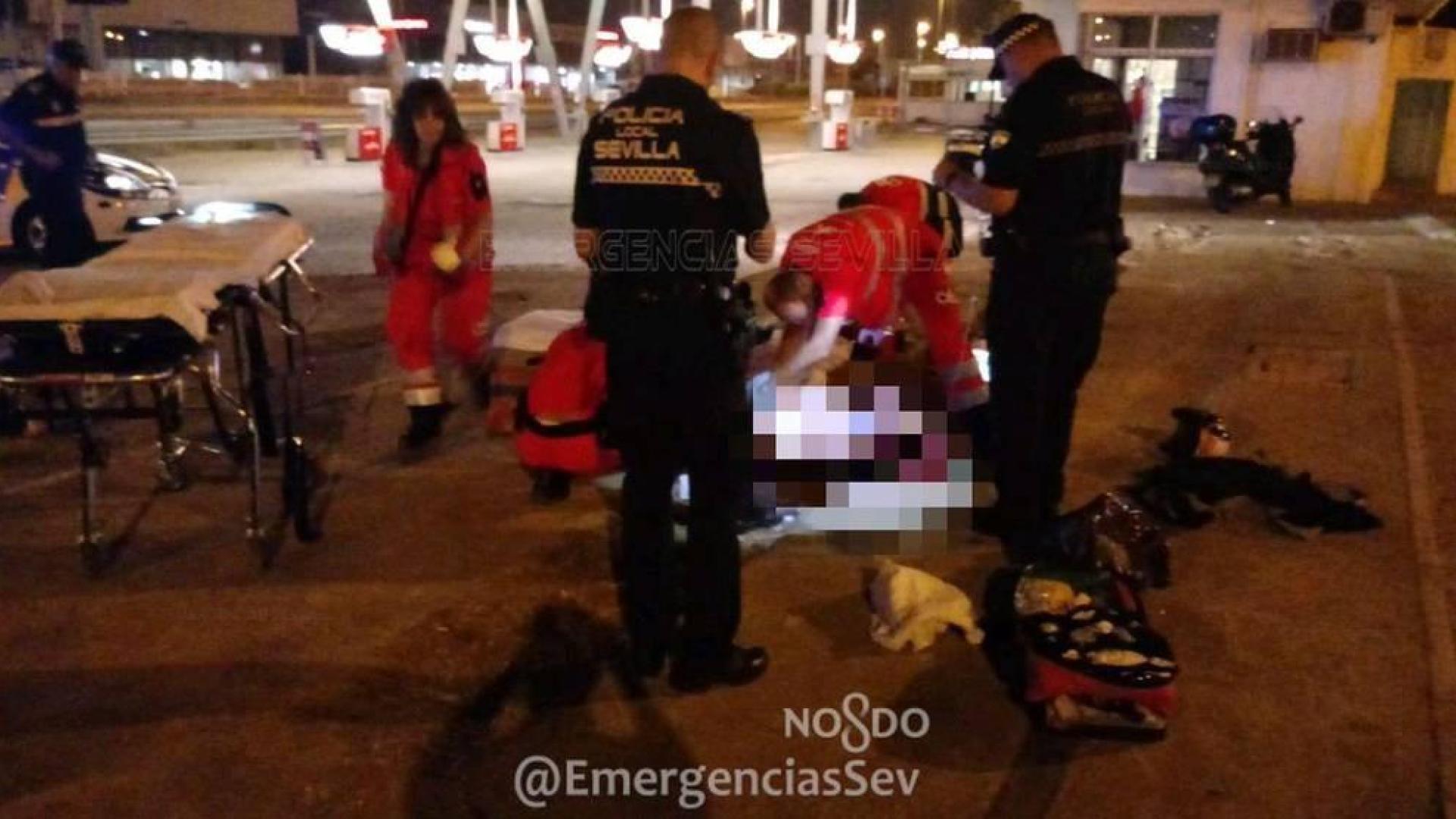 Muere un motorista en Sevilla cuando huía de la Policía