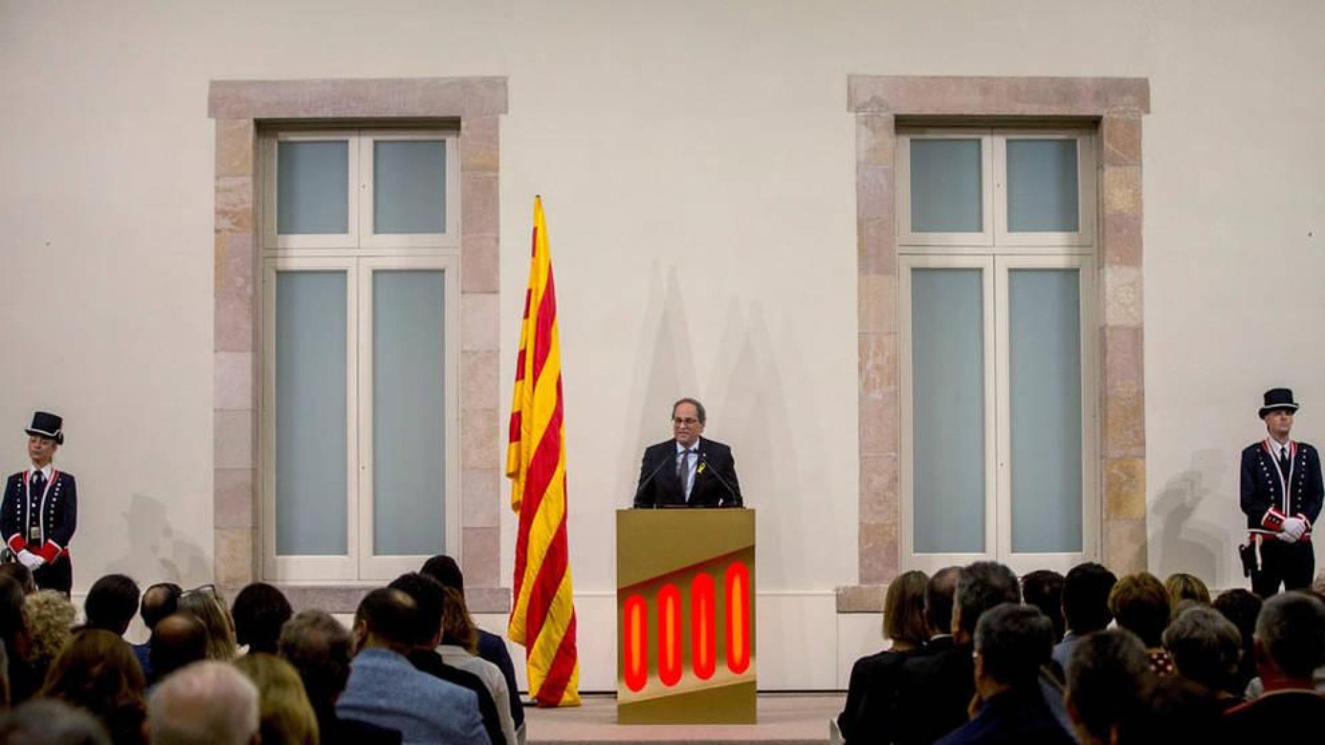 Torra pide resistir frente a la "violencia del Estado" para hacer efectiva la república