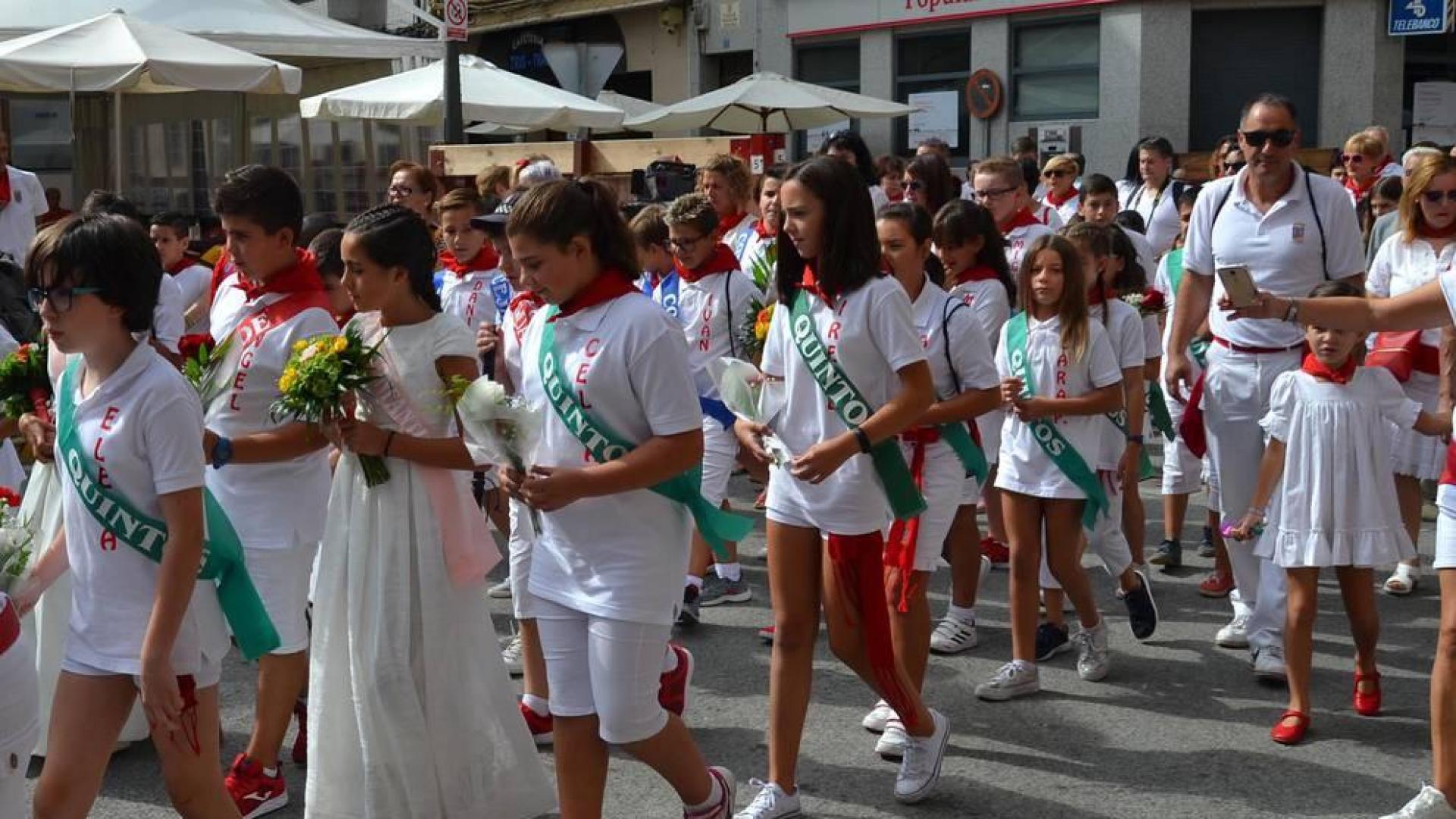 Azagra dedicó este miércoles, 12 de septiembre, a los niños