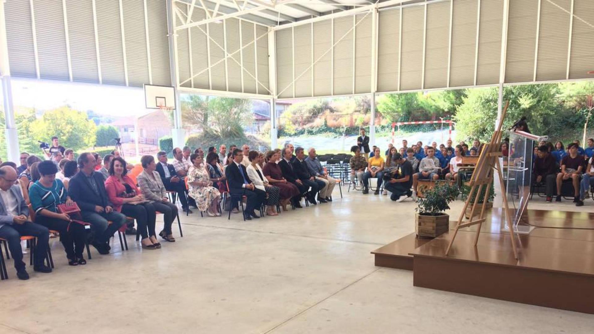 Barkos destaca la "innovación" en Educación en la apertura del nuevo curso