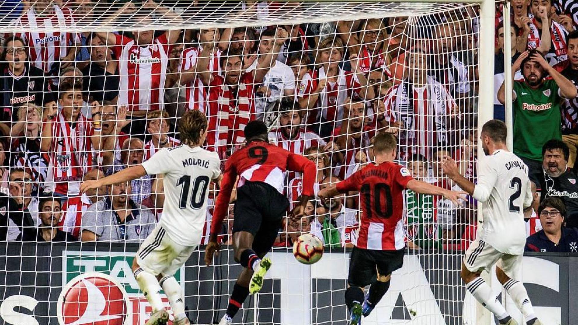 San Mamés frena al Madrid de Lopetegui