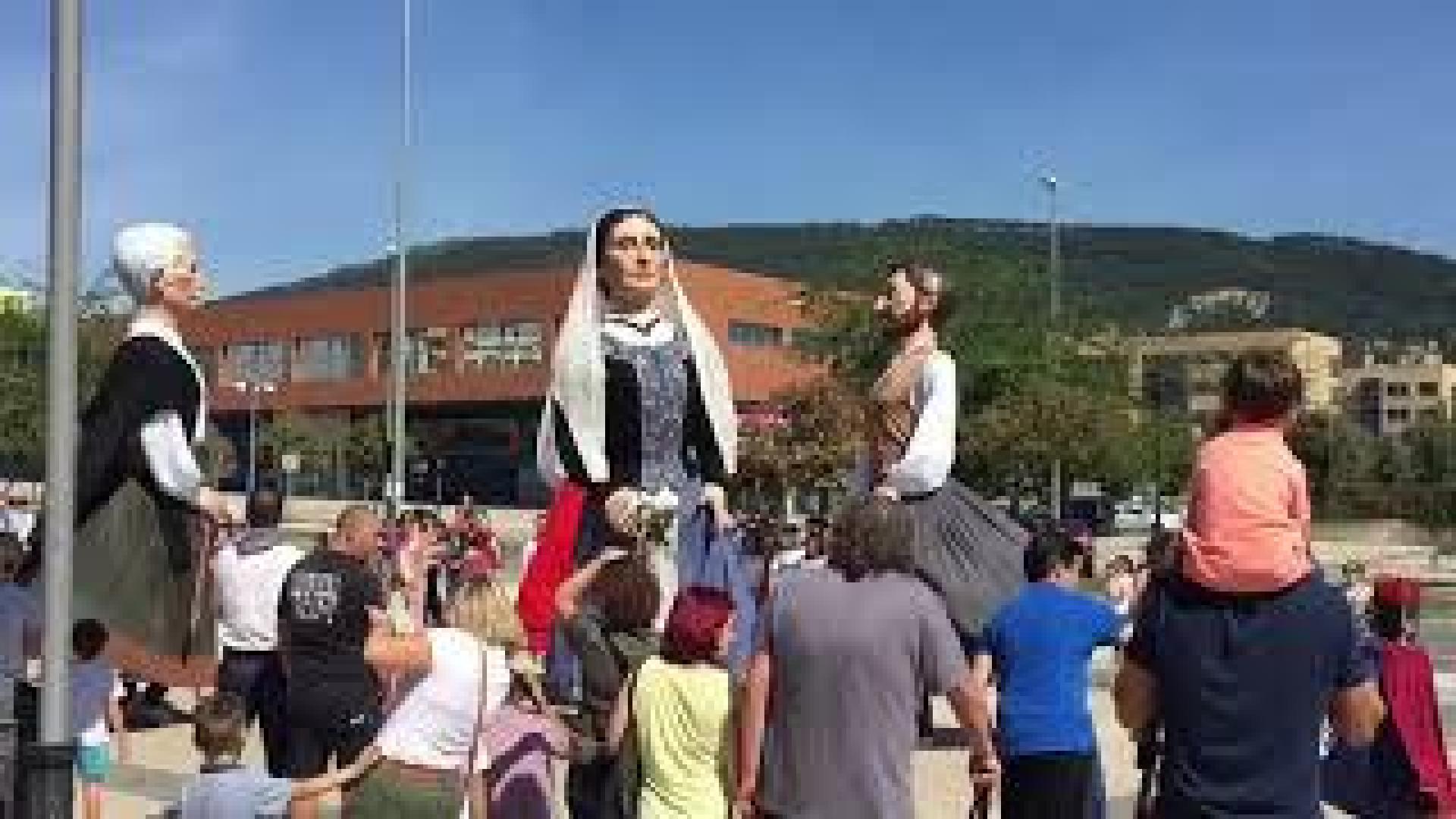 Baile de los gigantes de Buztintxuri
