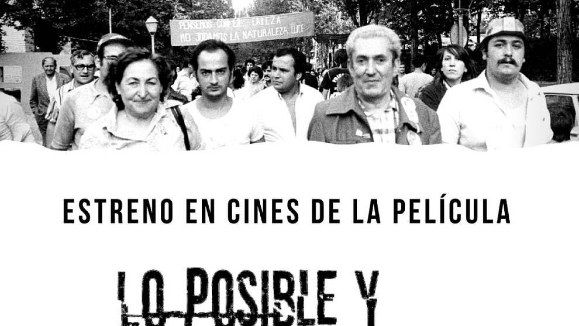 'Lo posible y lo necesario', un film sobre Marcelino Camacho, este jueves en Pamplona