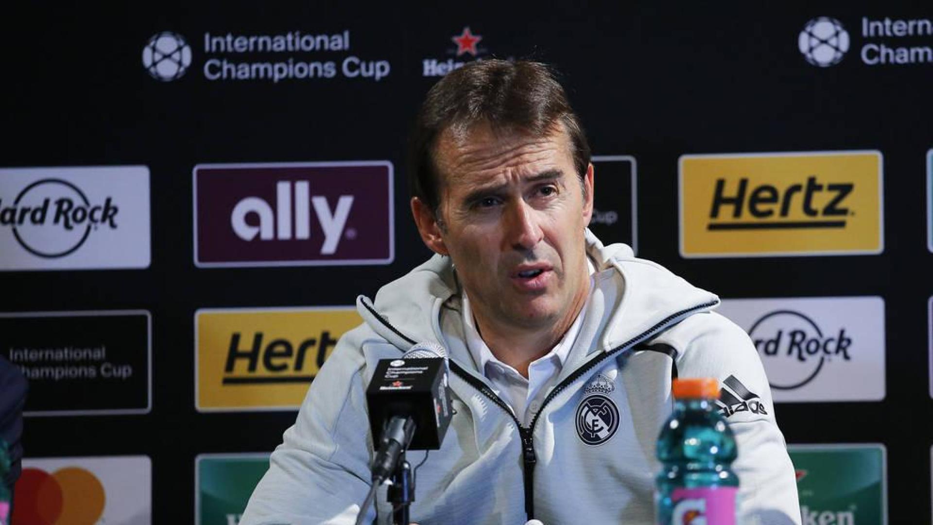 Lopetegui: "Modric seguirá en el Real Madrid"