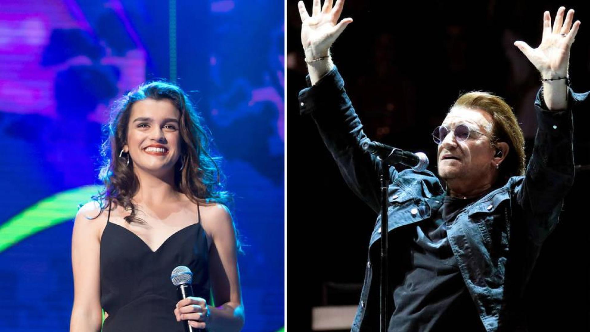 Amaia Romero canta con U2 por una causa feminista