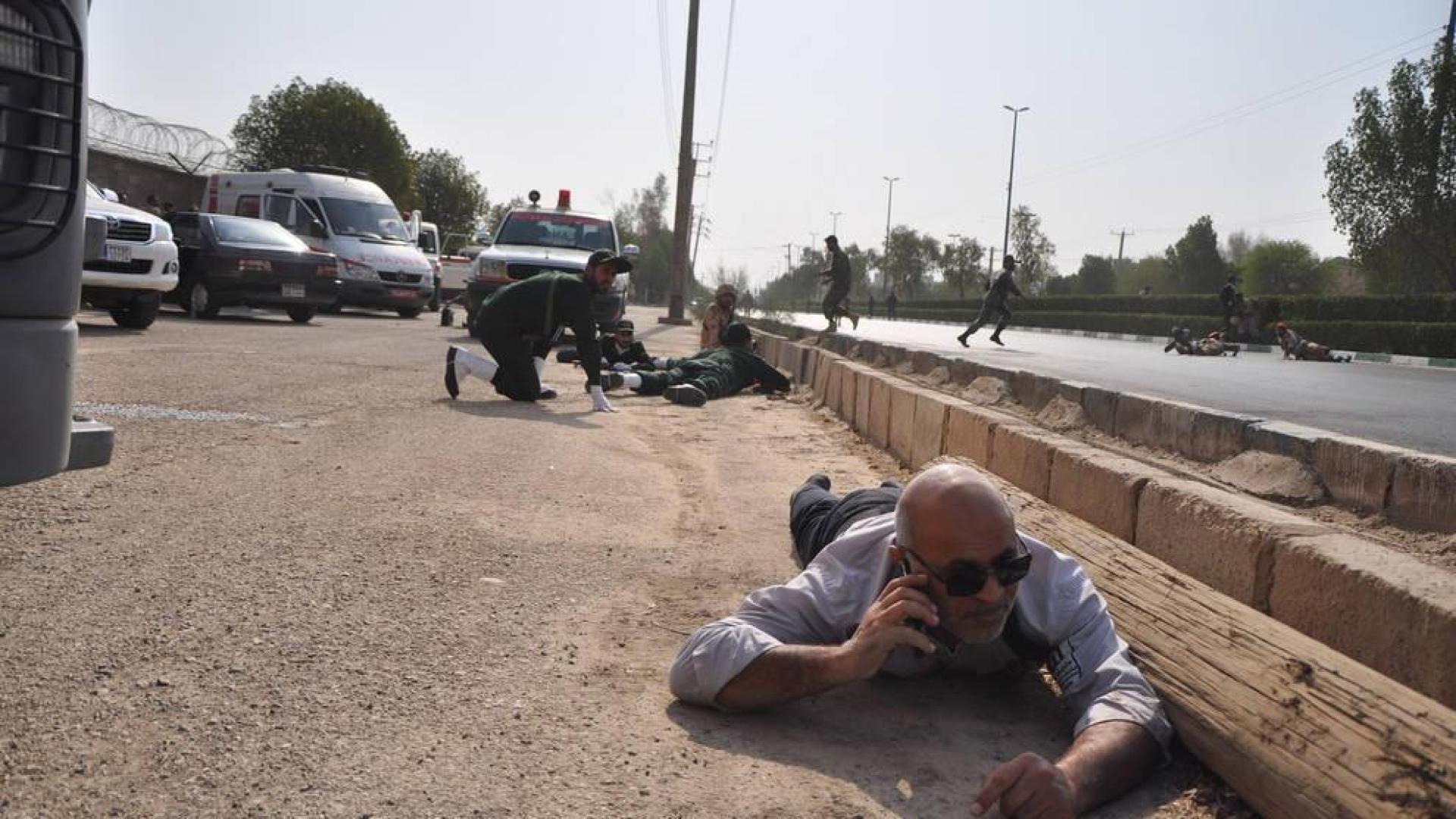 24 muertos en un atentado perpetrado por el Daesh contra un desfile militar en Irán