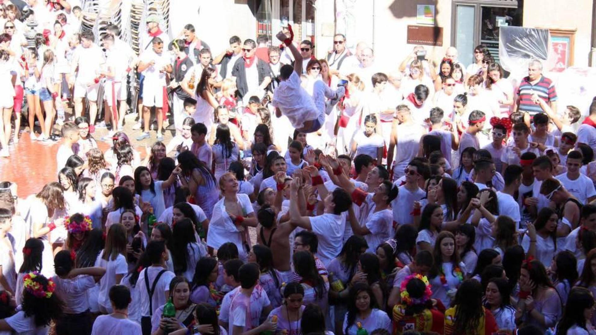 Fotos del día del cohete de las diestas de Corella