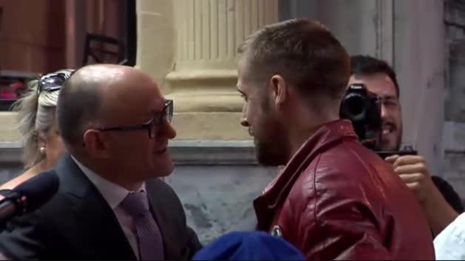 Ryan Gosling desata pasiones a su llegada a San Sebastián