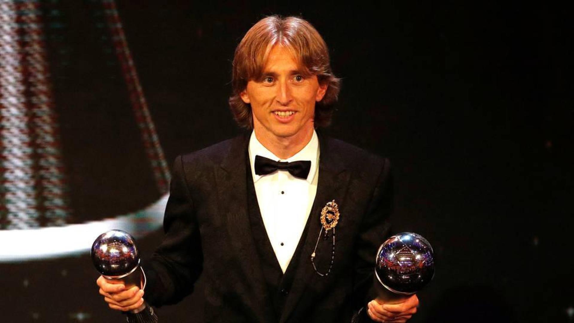 Modric reina por encima de un ausente Cristiano en los The Best