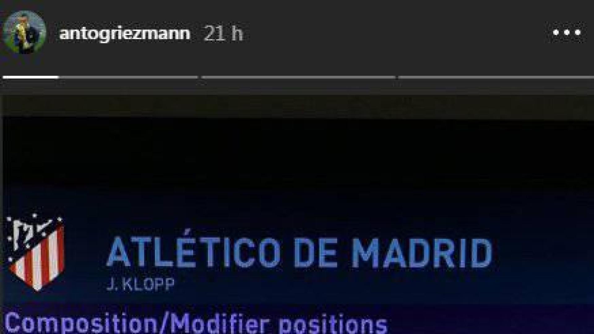 Griezmann elige para su equipo de ensueño a Azpilicueta