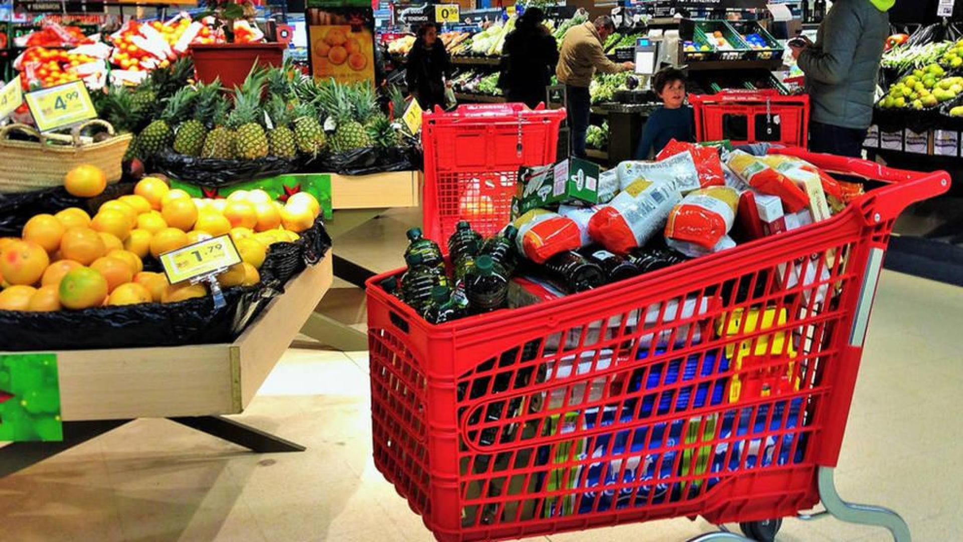 Los supermercados más económicos y más caros de la comarca de Pamplona