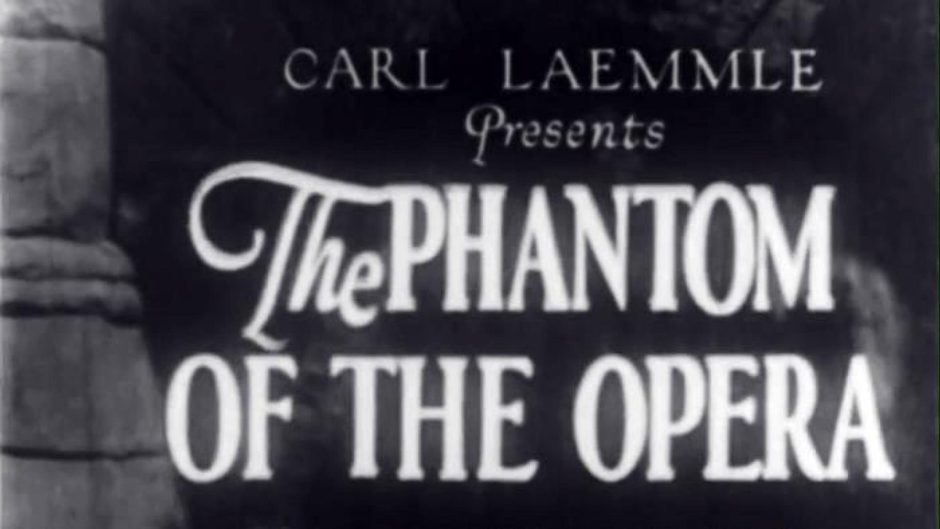 El fantasma de la ópera