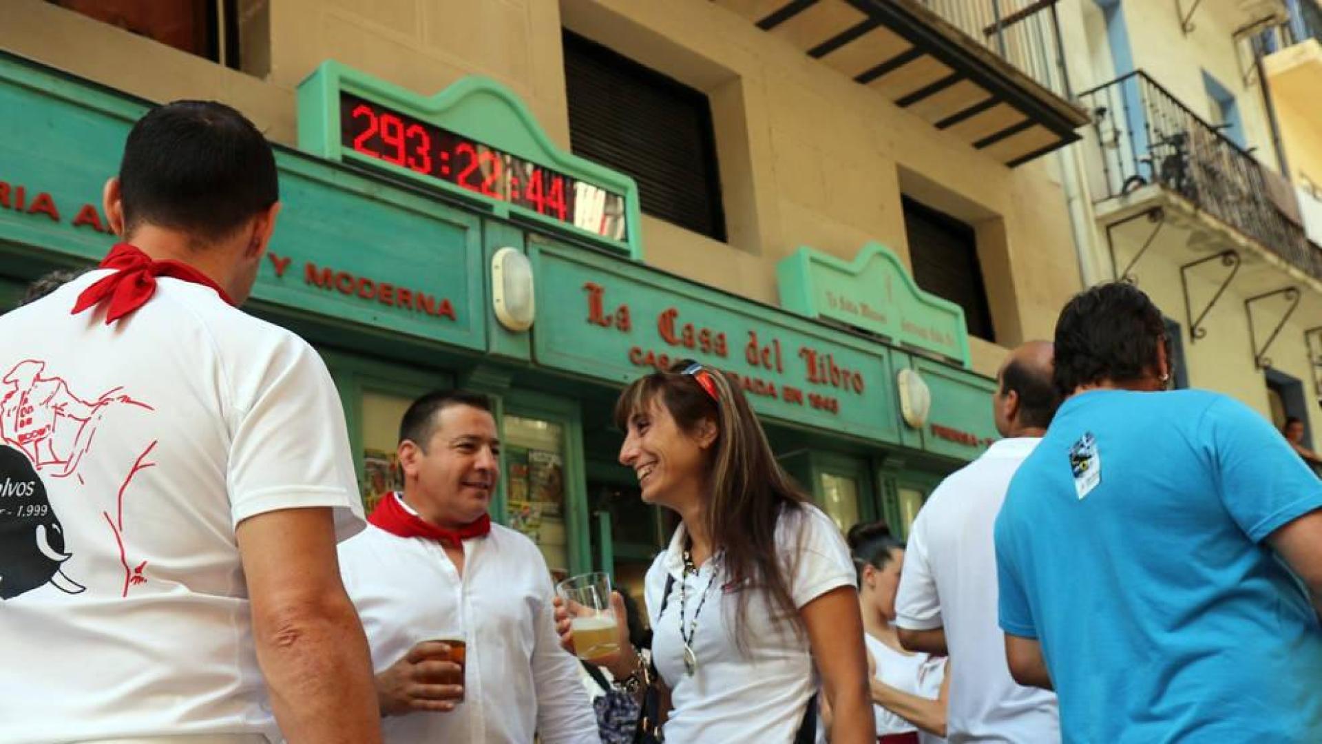 Se reanuda la cuenta atrás para San Fermín: vuelve el reloj de Kukuxumusu