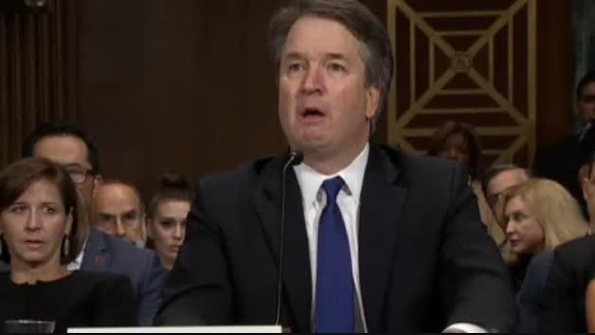 Kavanaugh: “Nunca he agredido sexualmente a nadie. Ni en el instituto, ni en la universidad, nunca”