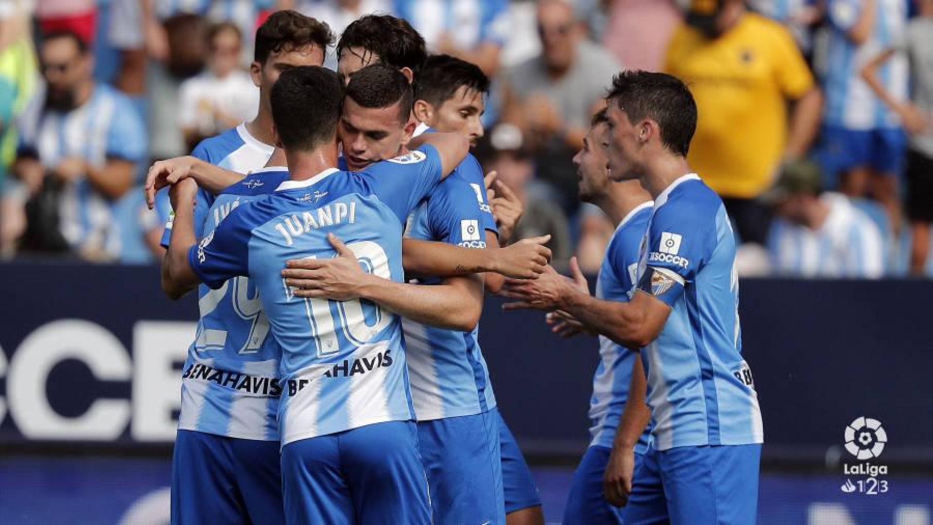 El Málaga se reafirma al frente de la clasificación