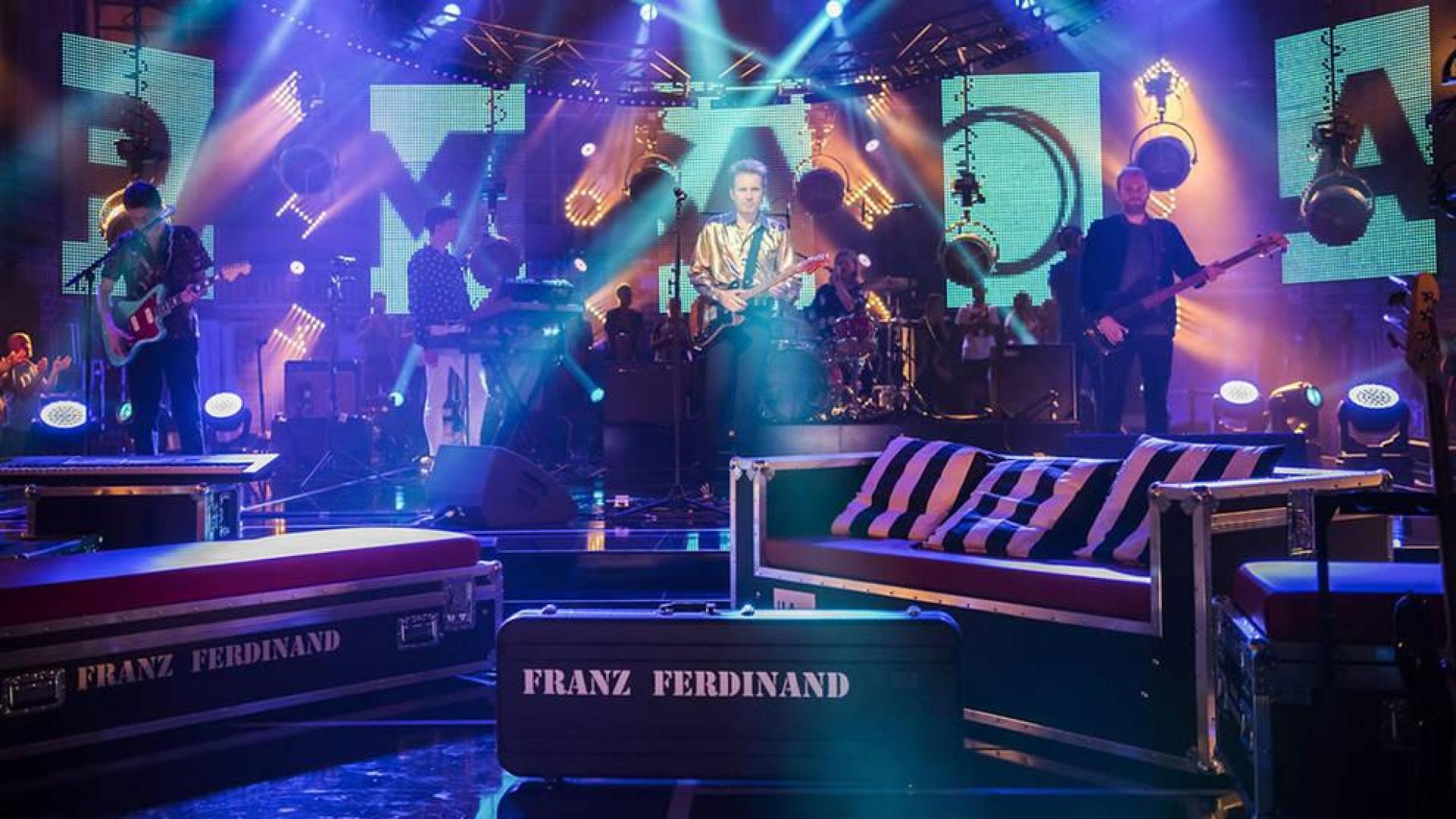 Franz Ferdinand, Juan Perro y Mala Rodríguez, en el estreno del nuevo programa de La 2