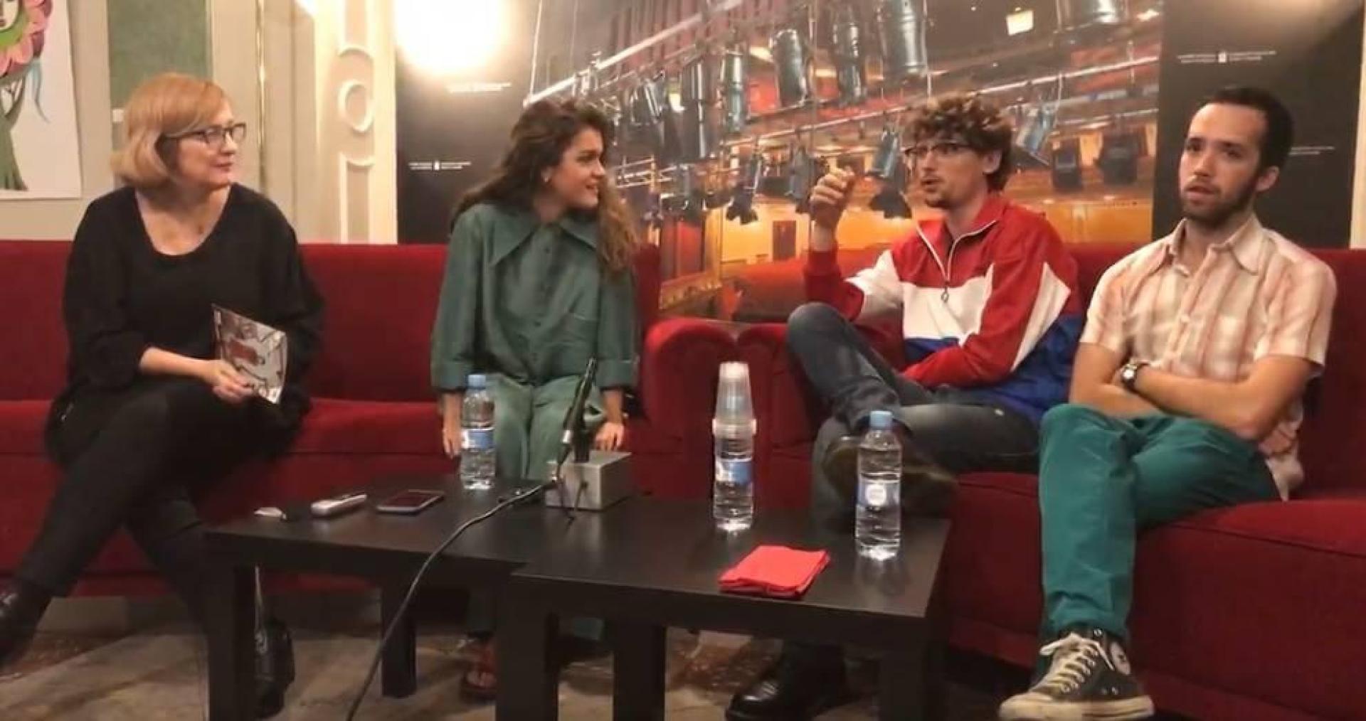 Sigue en directo la rueda de prensa de Amaia Romero en el teatro Gayarre