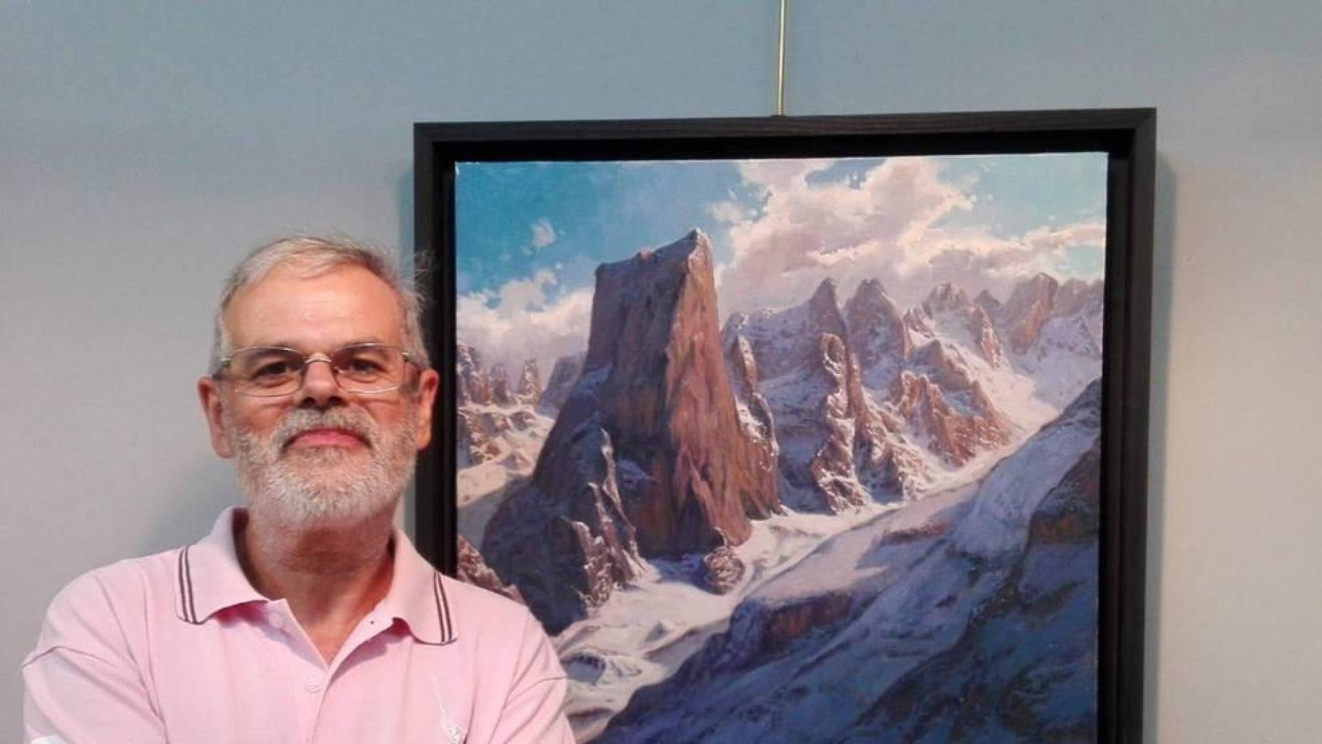 Carlos Sempere presenta sus obras sobre los Picos de Europa