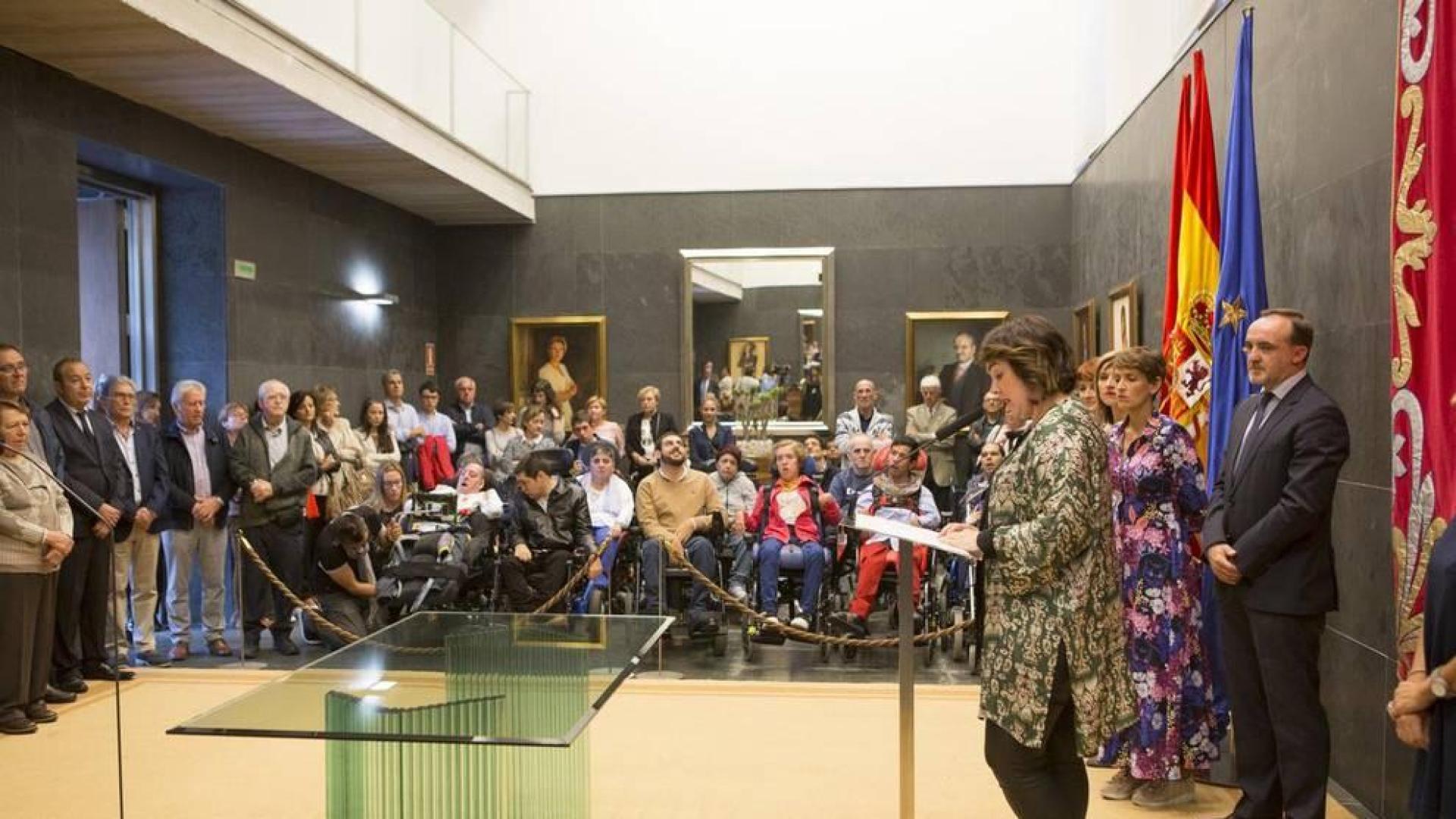 Recepción institucional a Aspace por el Día Mundial de la Parálisis Cerebral