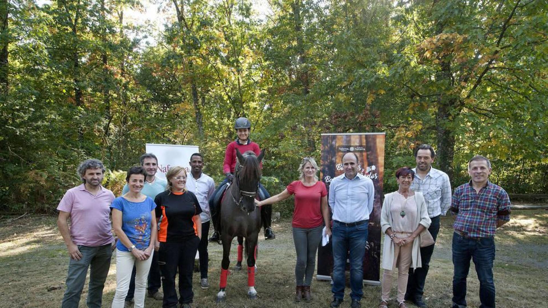 Bosques y viñedos centran la programación turística de otoño en Navarra