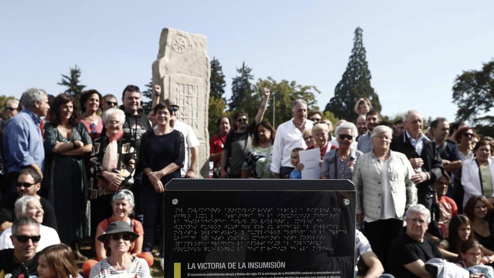 Asiron bautiza el solar de la antigua cárcel de Pamplona como Parque de la Insumisión