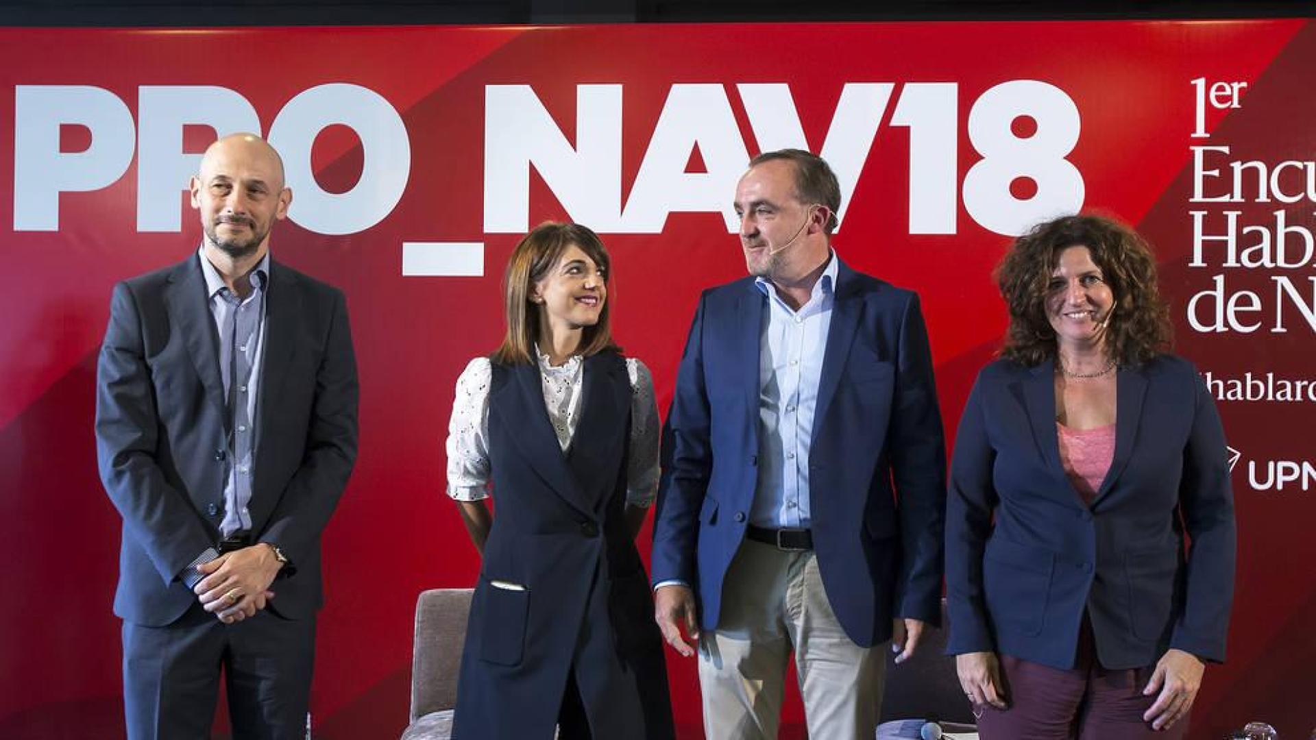 Esparza quiere recuperar el orgullo de ser navarros y una Navarra respetada