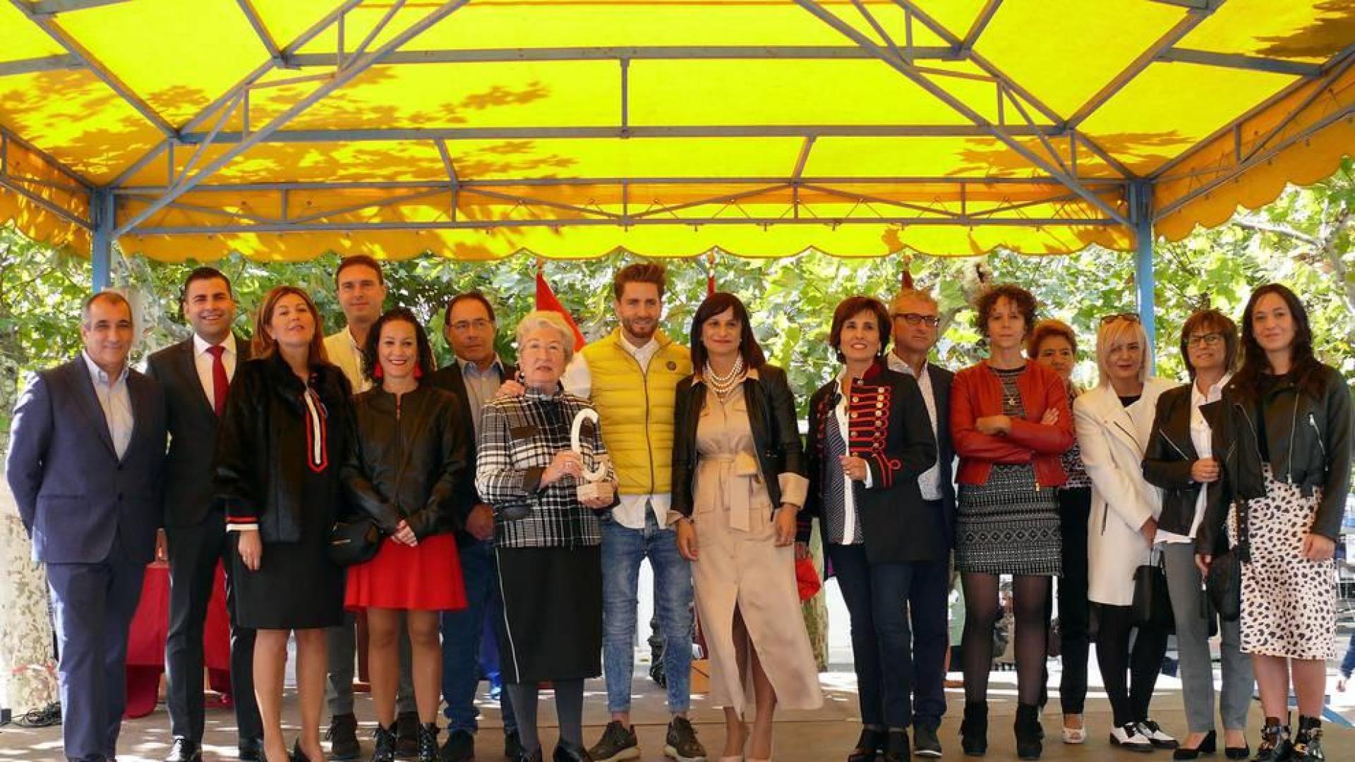 La localidad ribera celebró este domingo la XII edición de un acto que premió a Felisa Goñi Ezcurra, responsable del hotel Venta de Ulzama