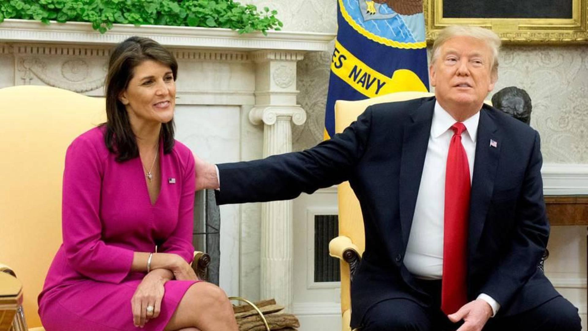 La embajadora de EE UU en la ONU renuncia y deja un vacío en el equipo de Trump